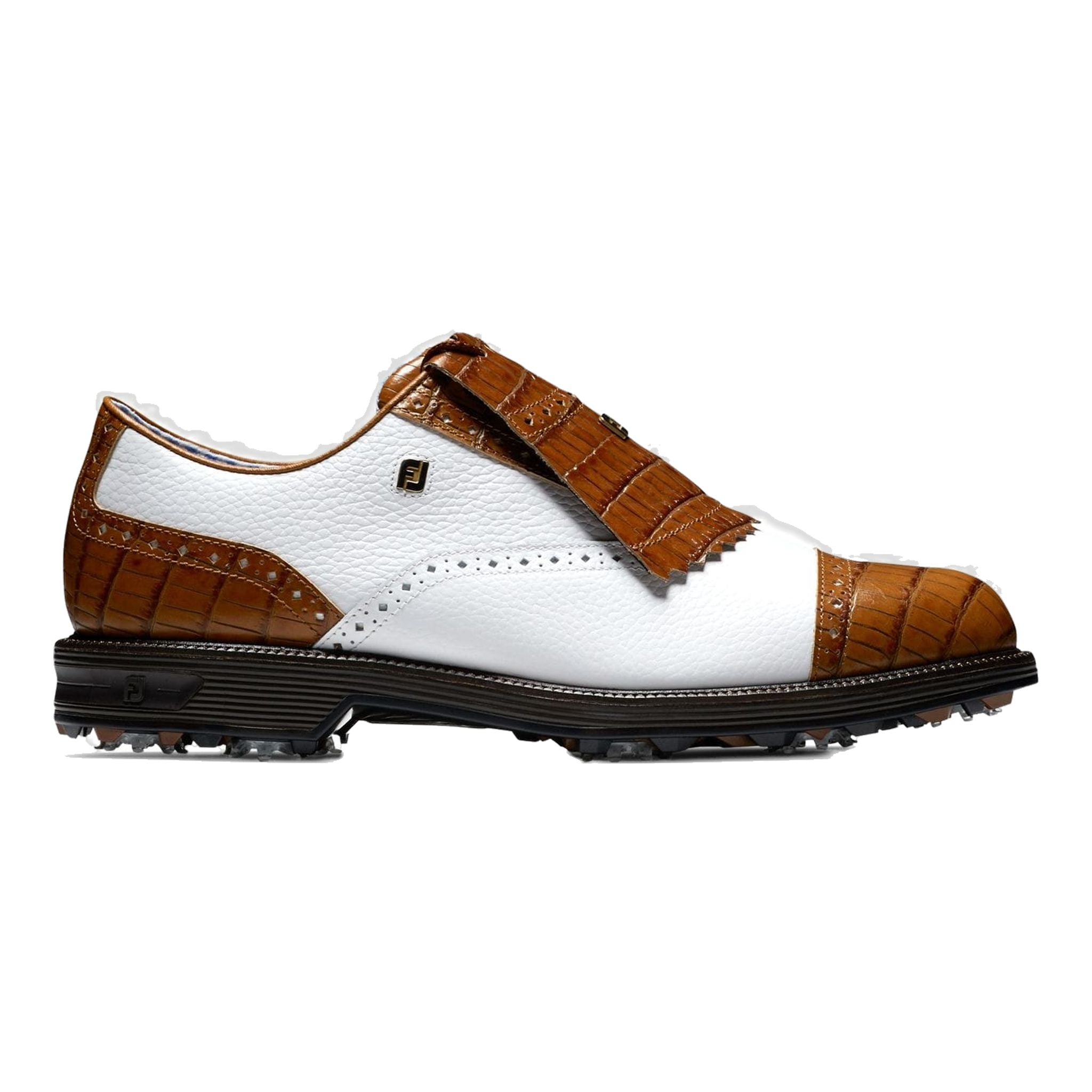 Footjoy M DJ Premiere Blanc/Marron Homme