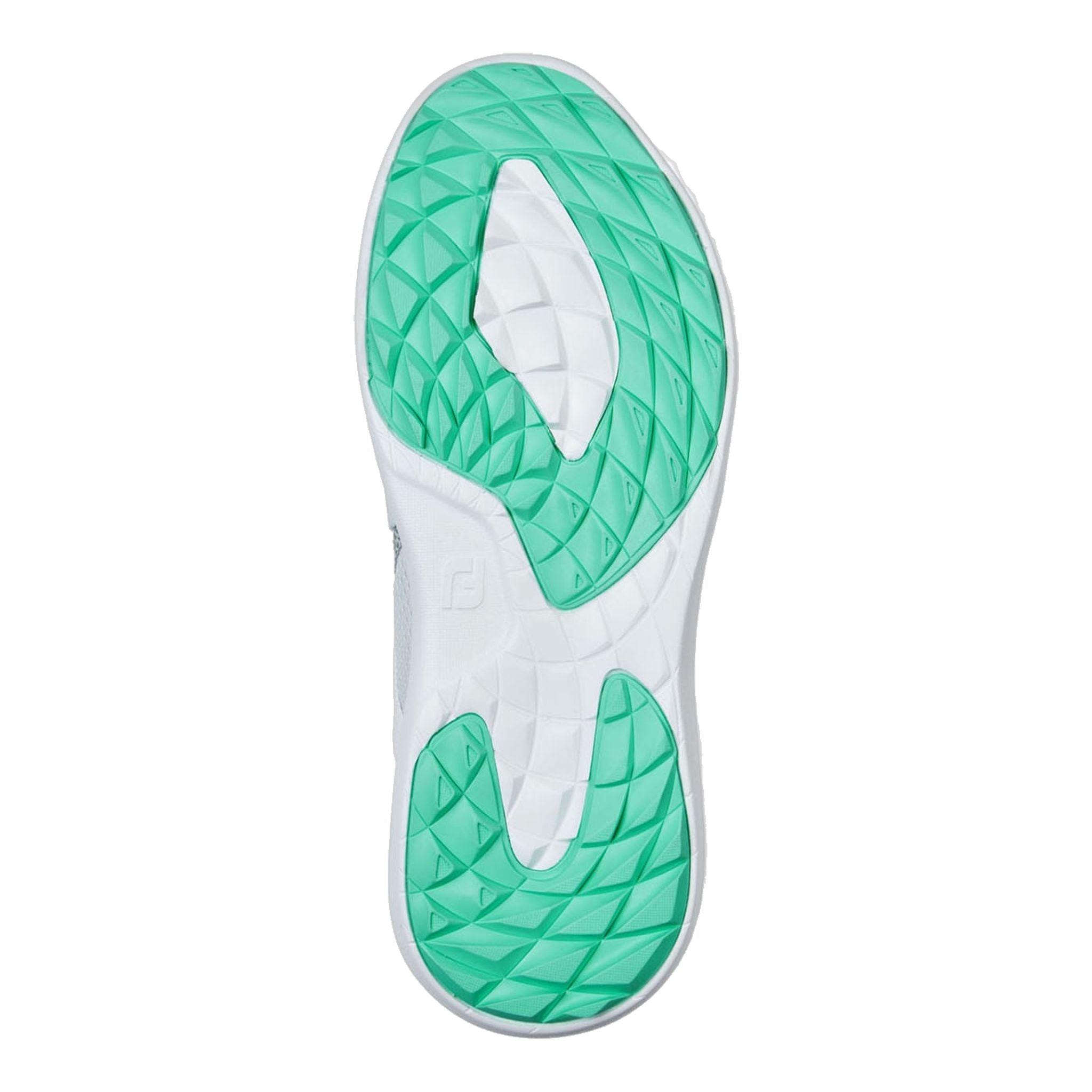 Chaussures Footjoy W Flex blanches/turquoise pour femmes