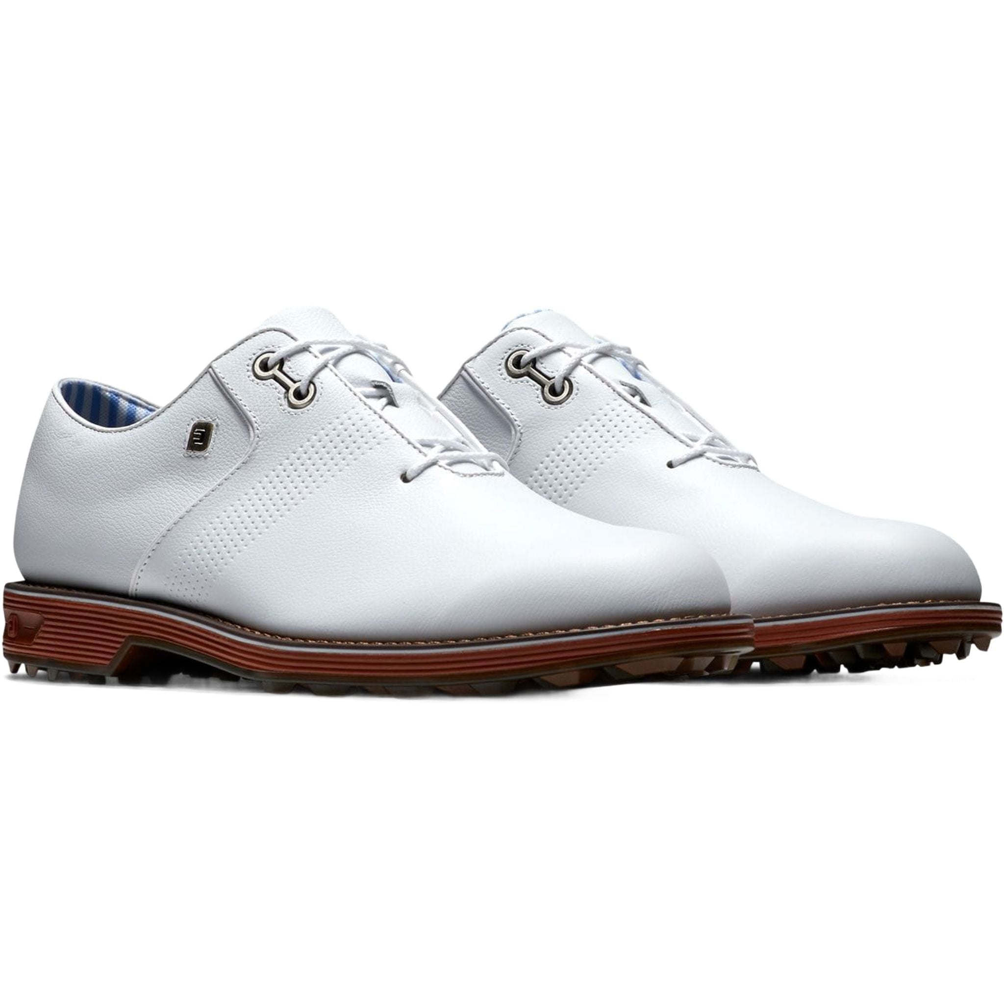 Footjoy M DJ Premiere Blanc/Marron/Rouge Homme