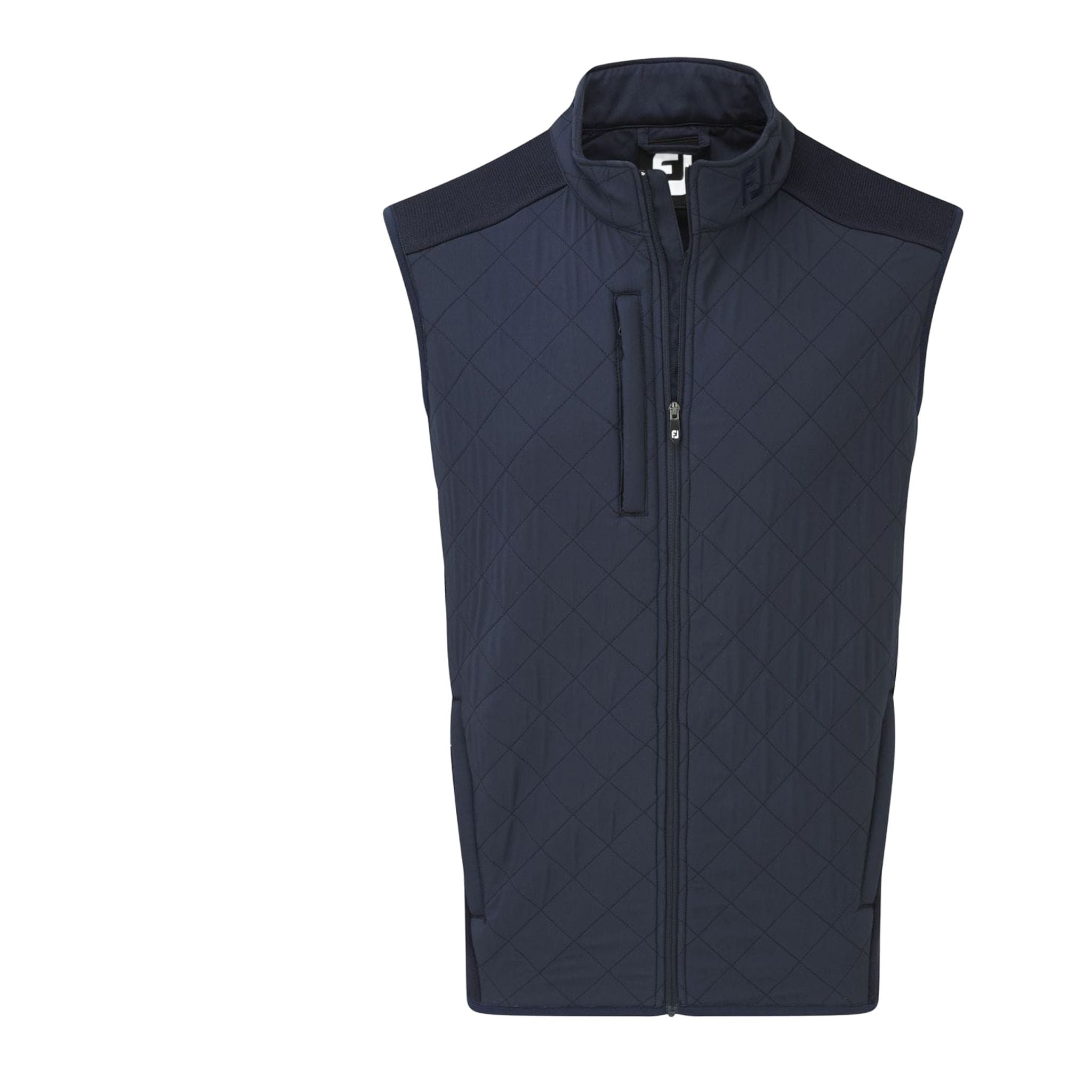 Gilet matelassé en polaire Footjoy M, bleu marine, homme