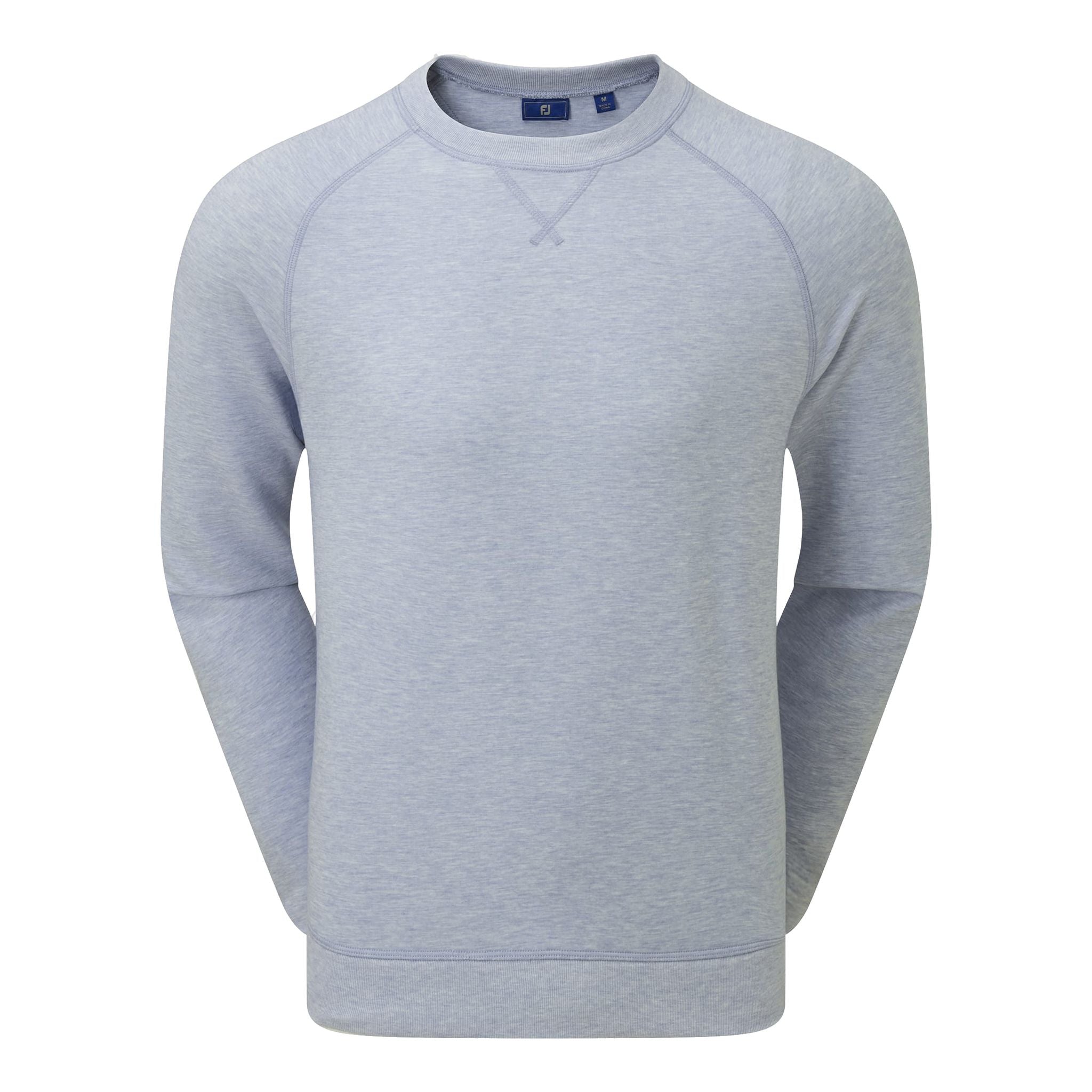 Pull Footjoy Drirelease en molleton français à col rond pour homme