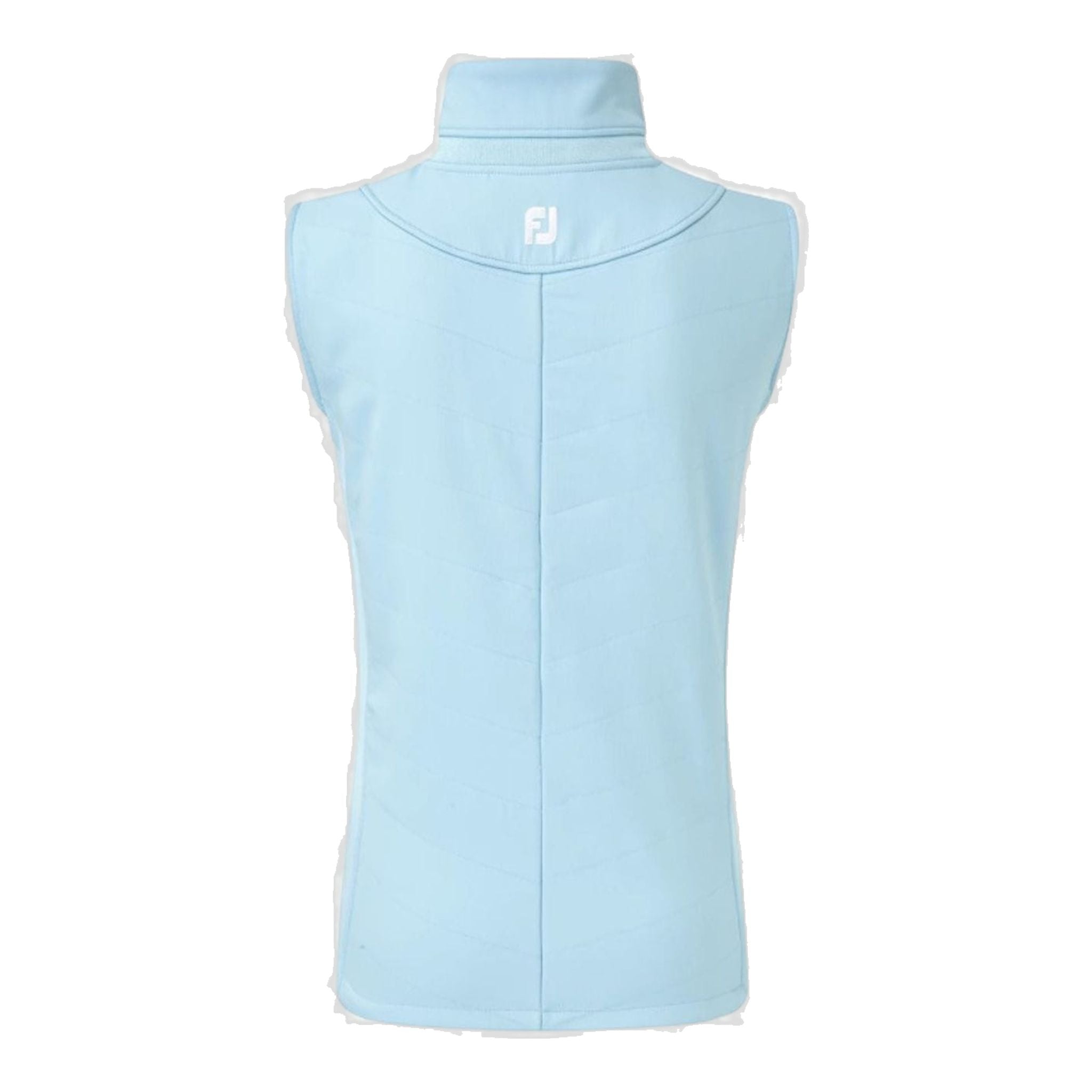 Gilet matelassé thermique Footjoy pour femme, bleu/blanc