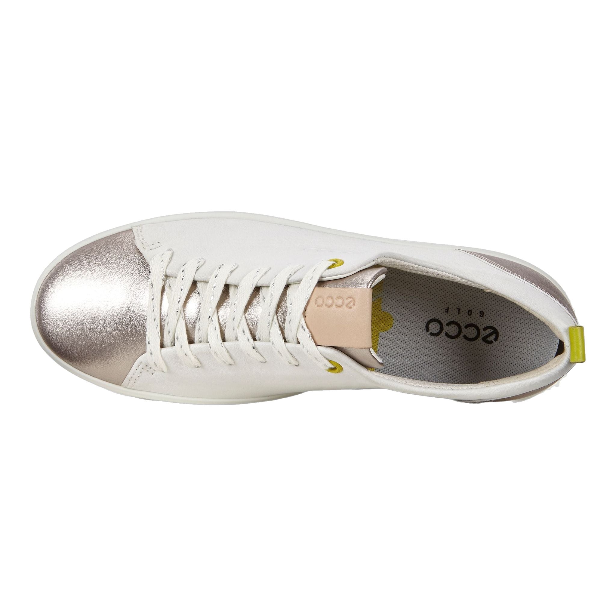 Ecco W Soft Alu Blanc/Dritton HM Femme