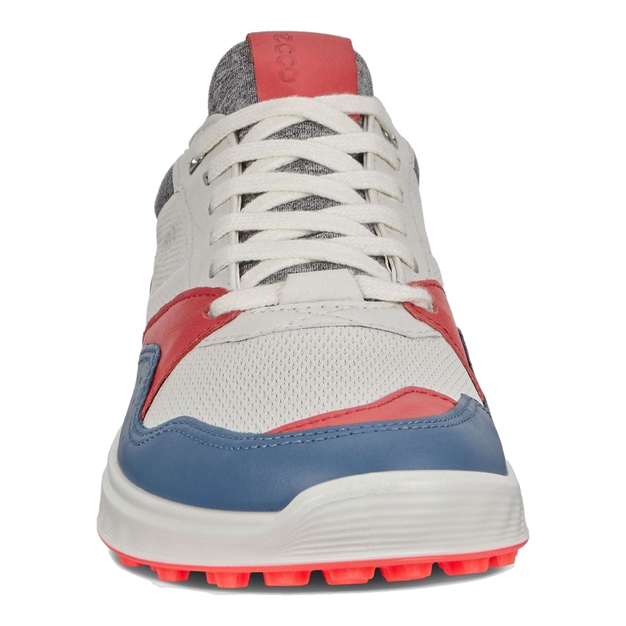 Ecco W S-Casual Rétro Bleu Corail/Néon Femme