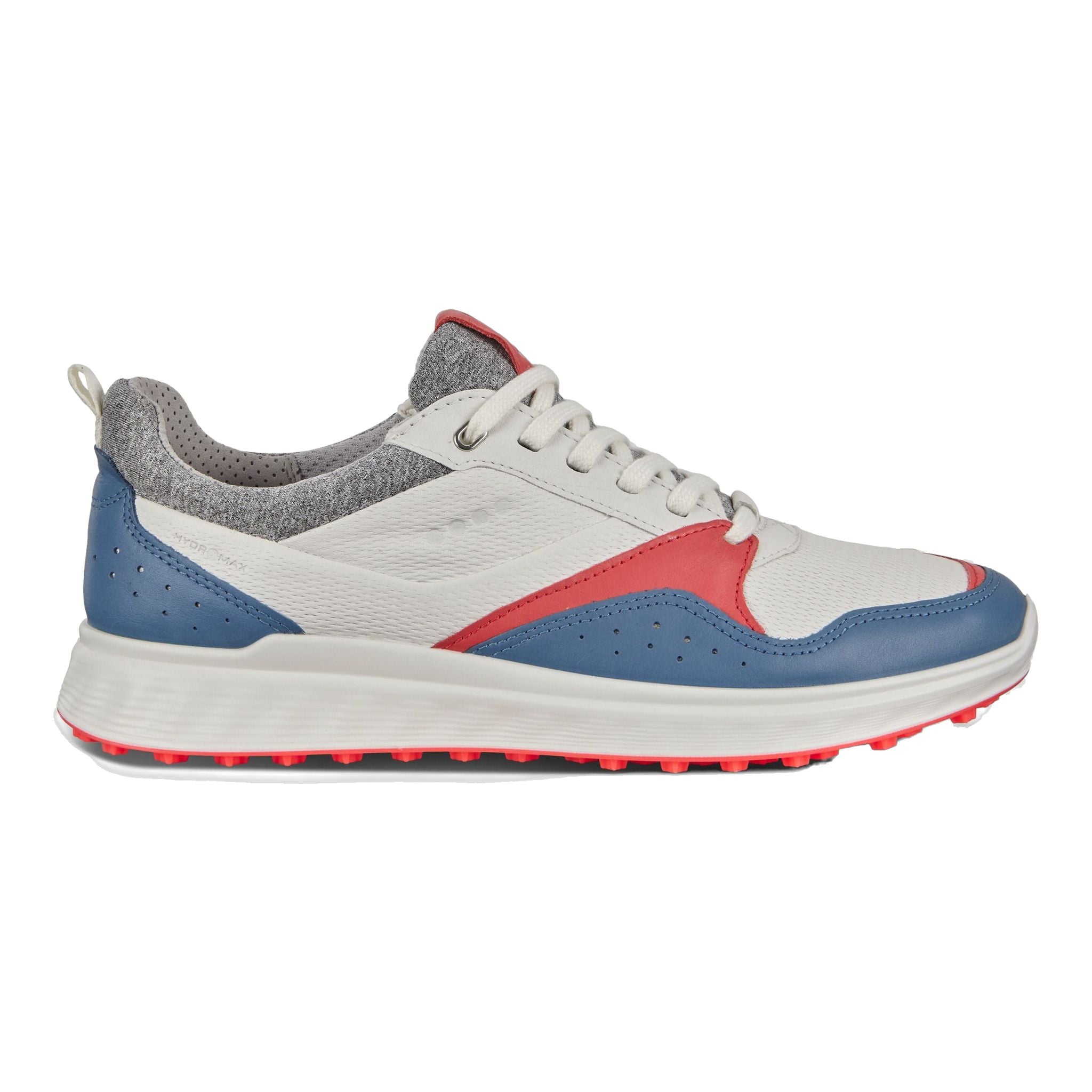 Ecco W S-Casual Rétro Bleu Corail/Néon Femme