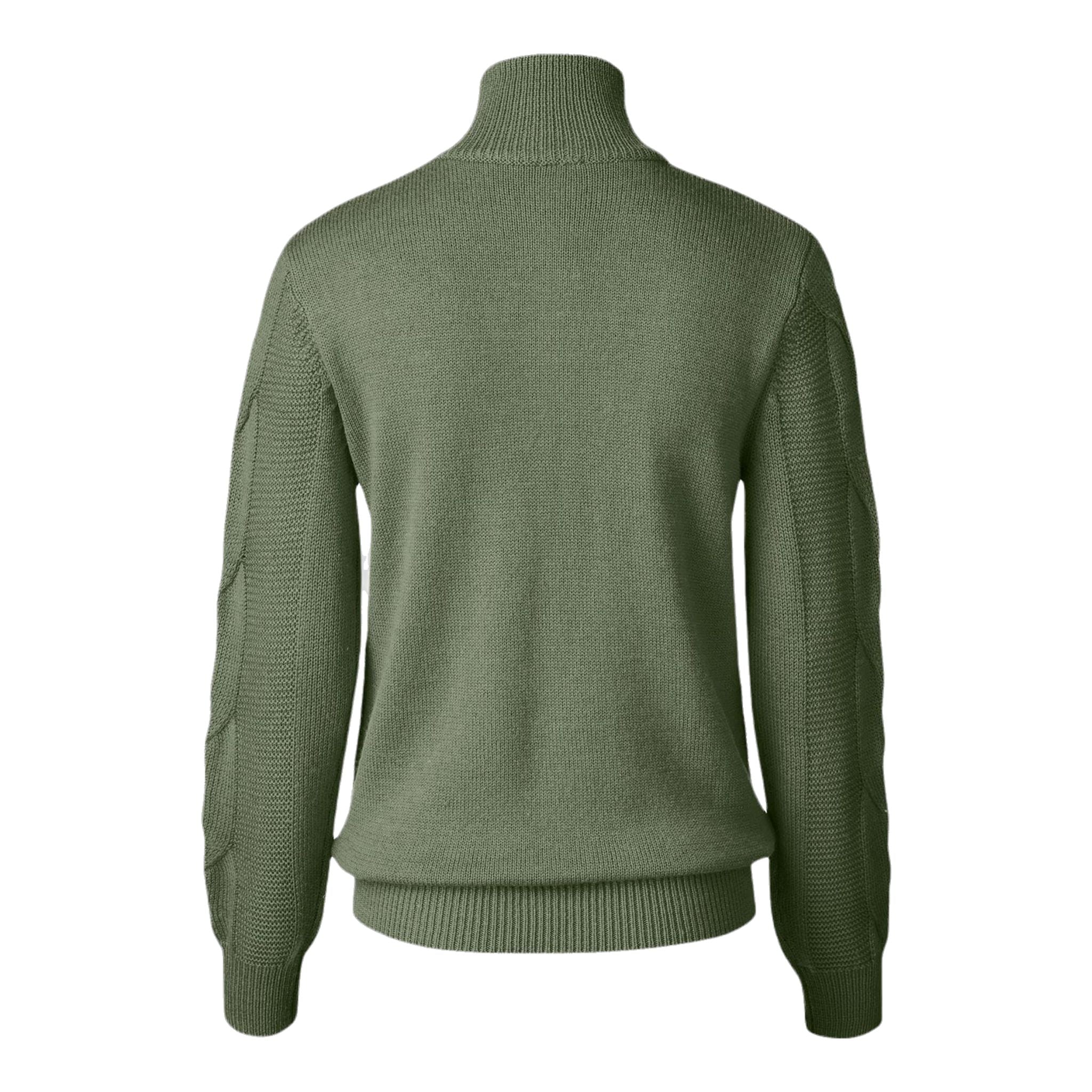 Pull de golf Daily Sports Addie à manches longues doublé, couleur mousse, pour femme