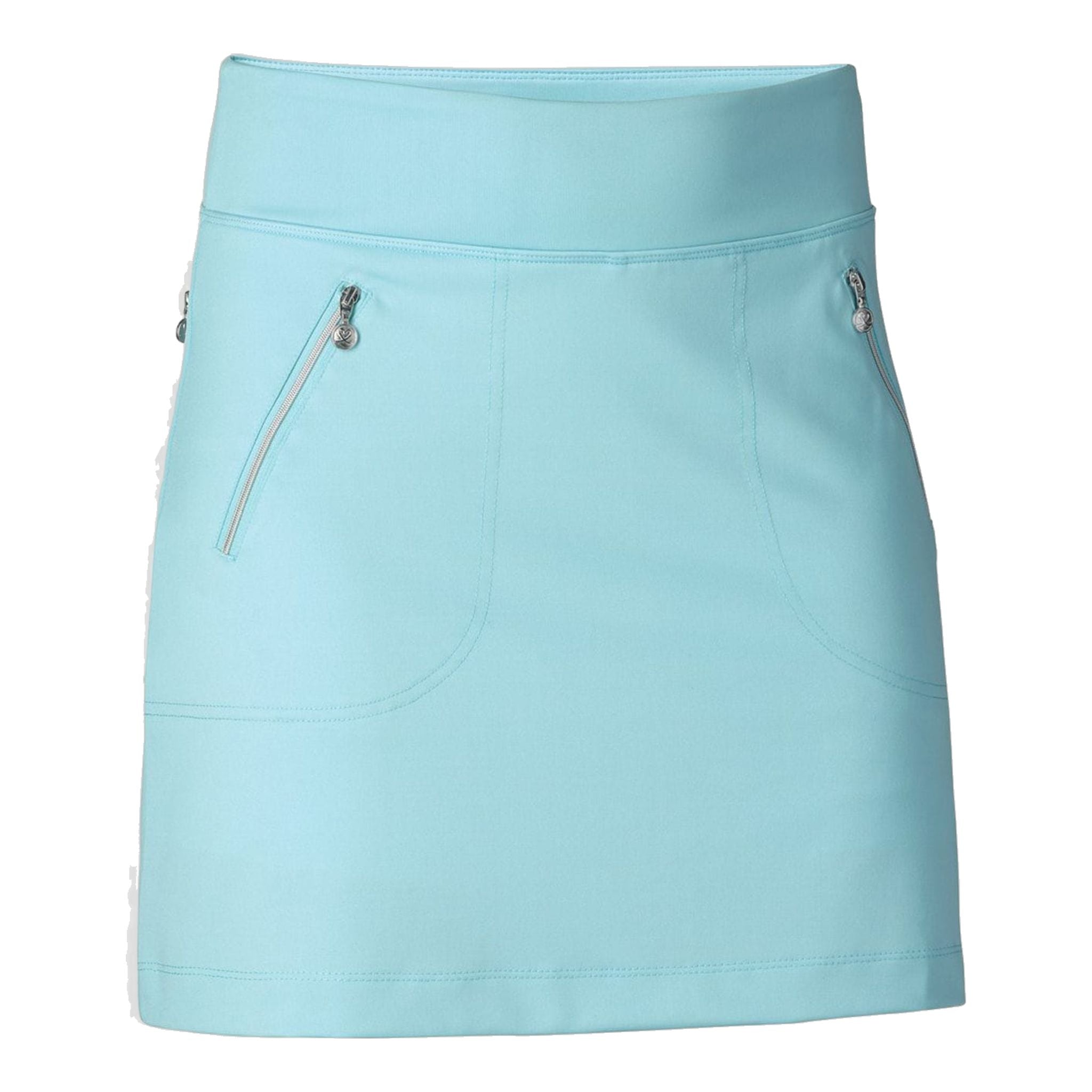 Jupe-short Madge 45 cm bleu clair pour femme, Daily Sports