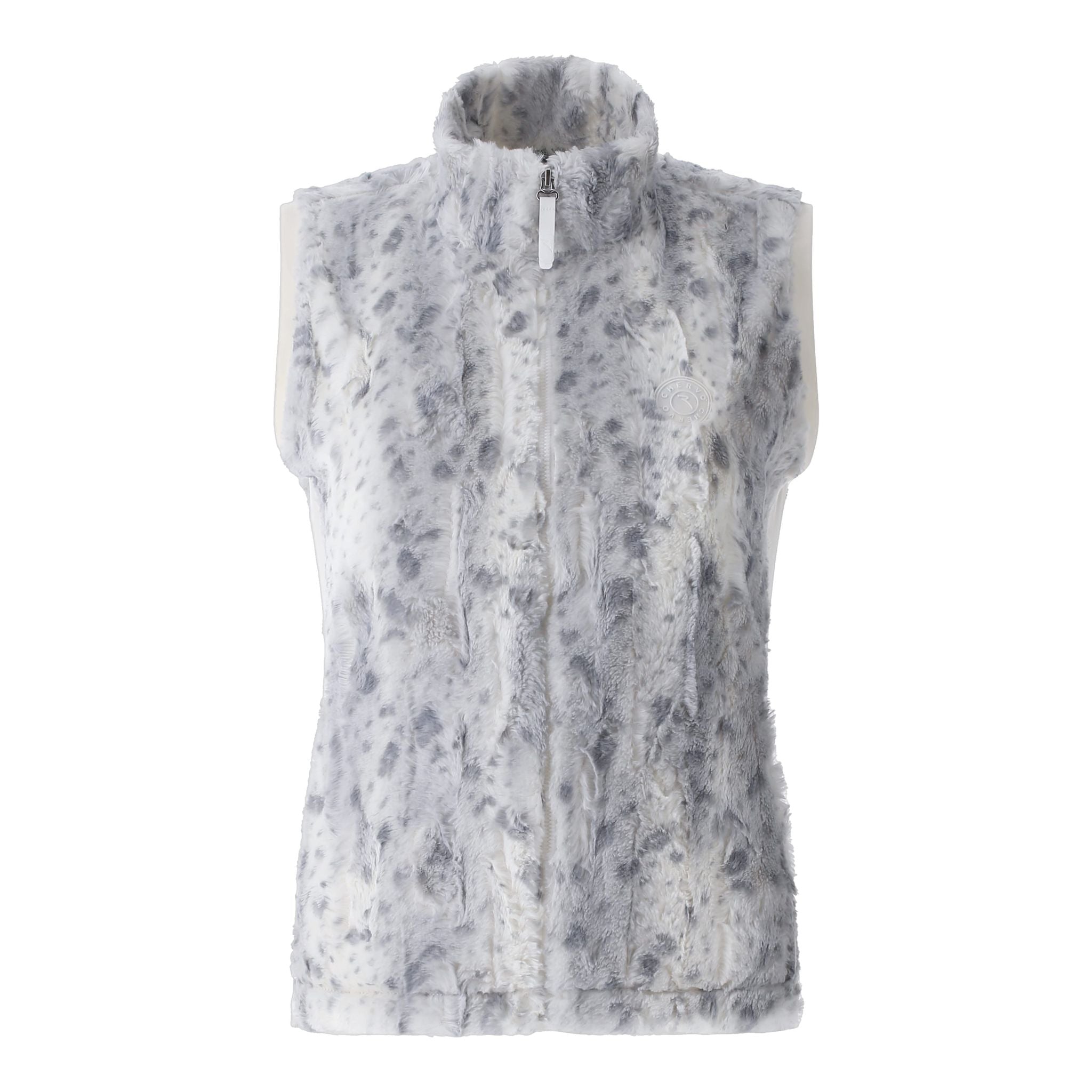 Gilet beige à motifs pour femme Chervo Pittrice