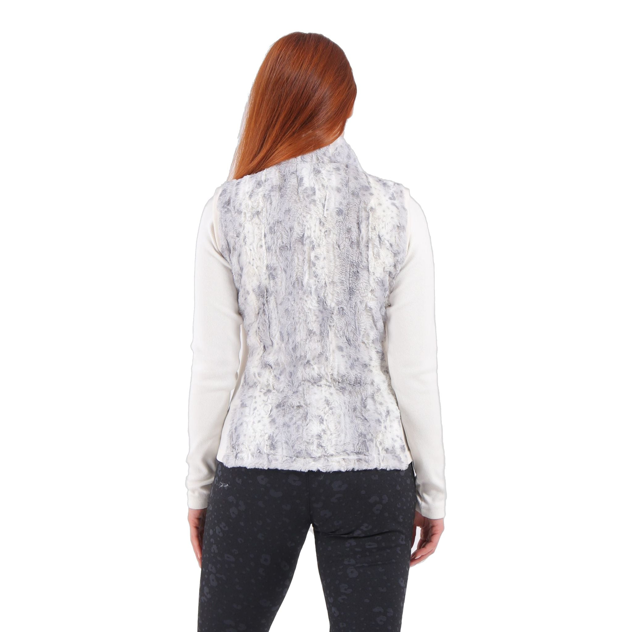 Gilet beige à motifs pour femme Chervo Pittrice