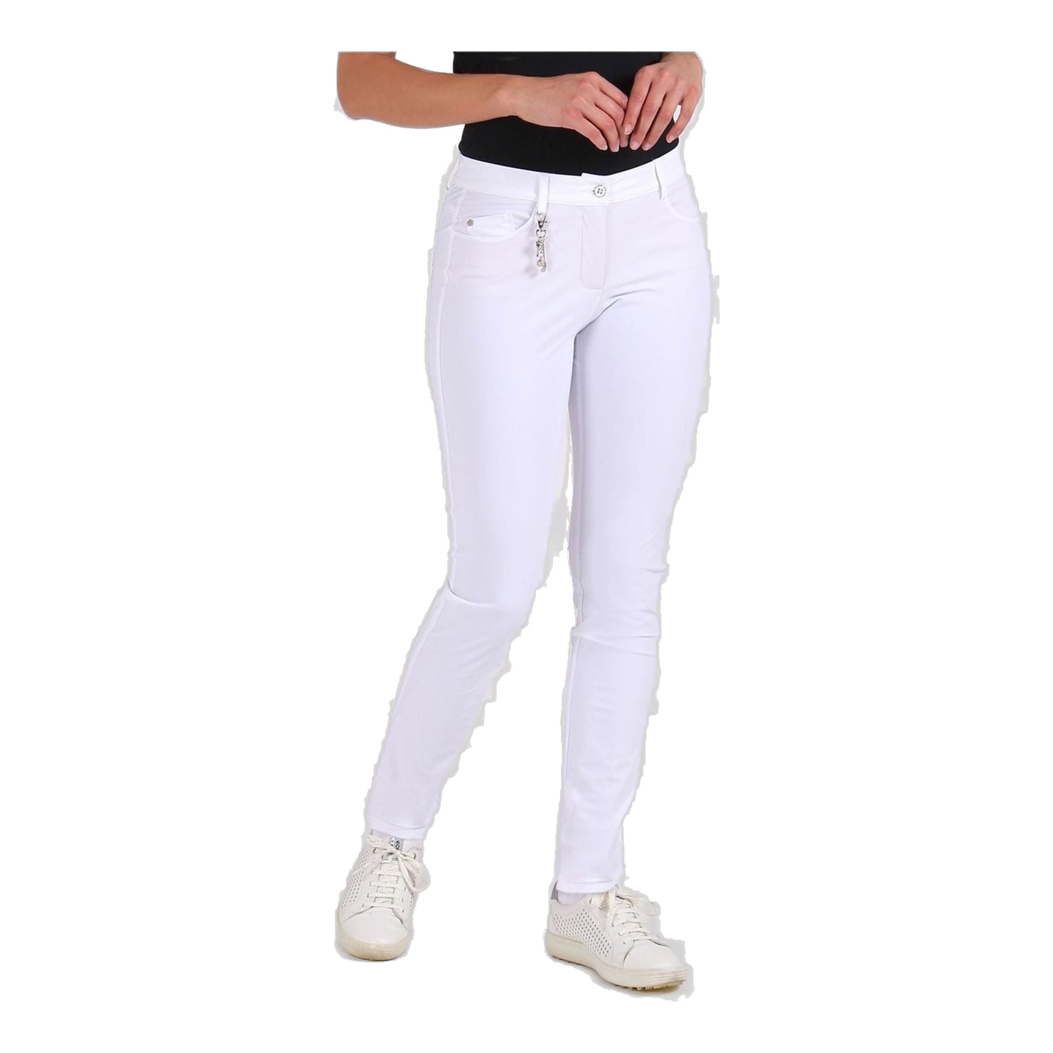 Pantalon blanc Chervo Sheedy W pour femme
