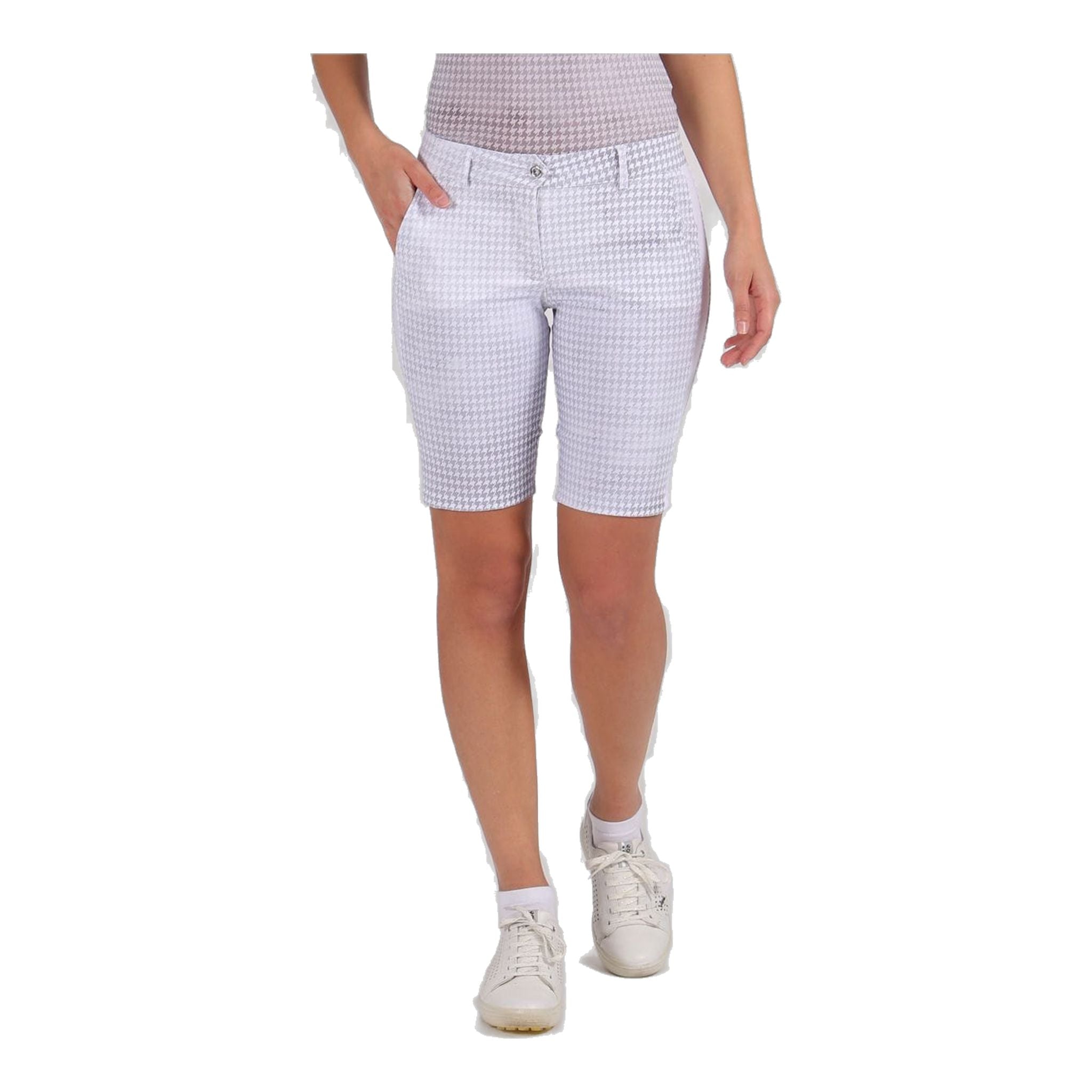 Chervo Bermuda Grenoble W Gris/Blanc Femme