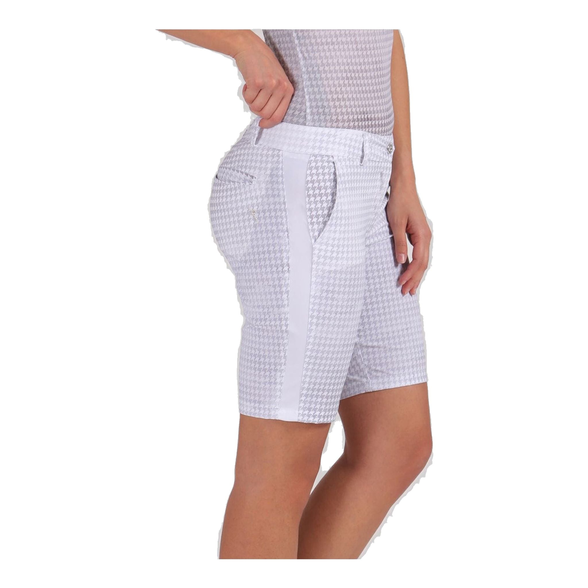 Chervo Bermuda Grenoble W Gris/Blanc Femme