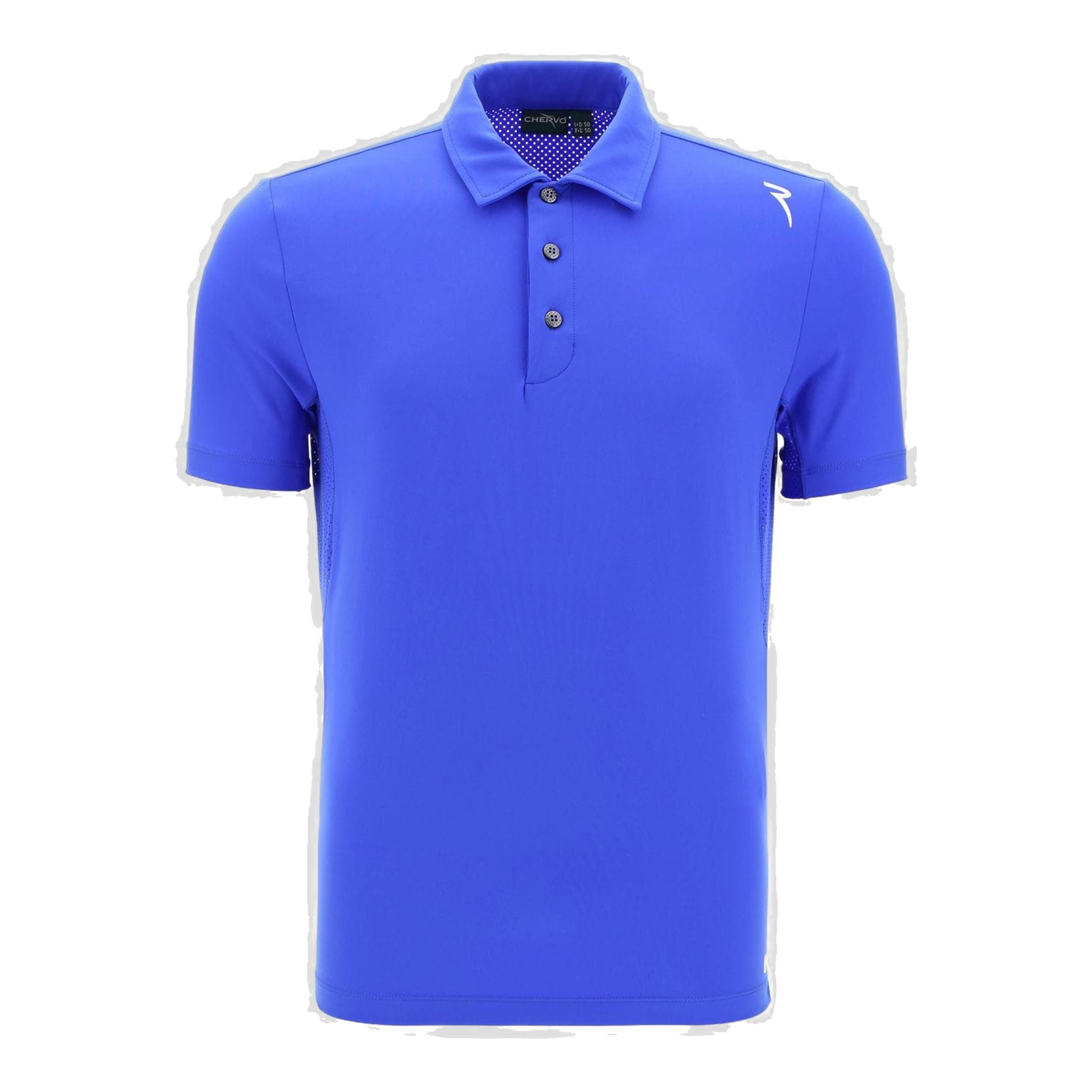 Polo Chervo Aquattro SS bleu pour homme