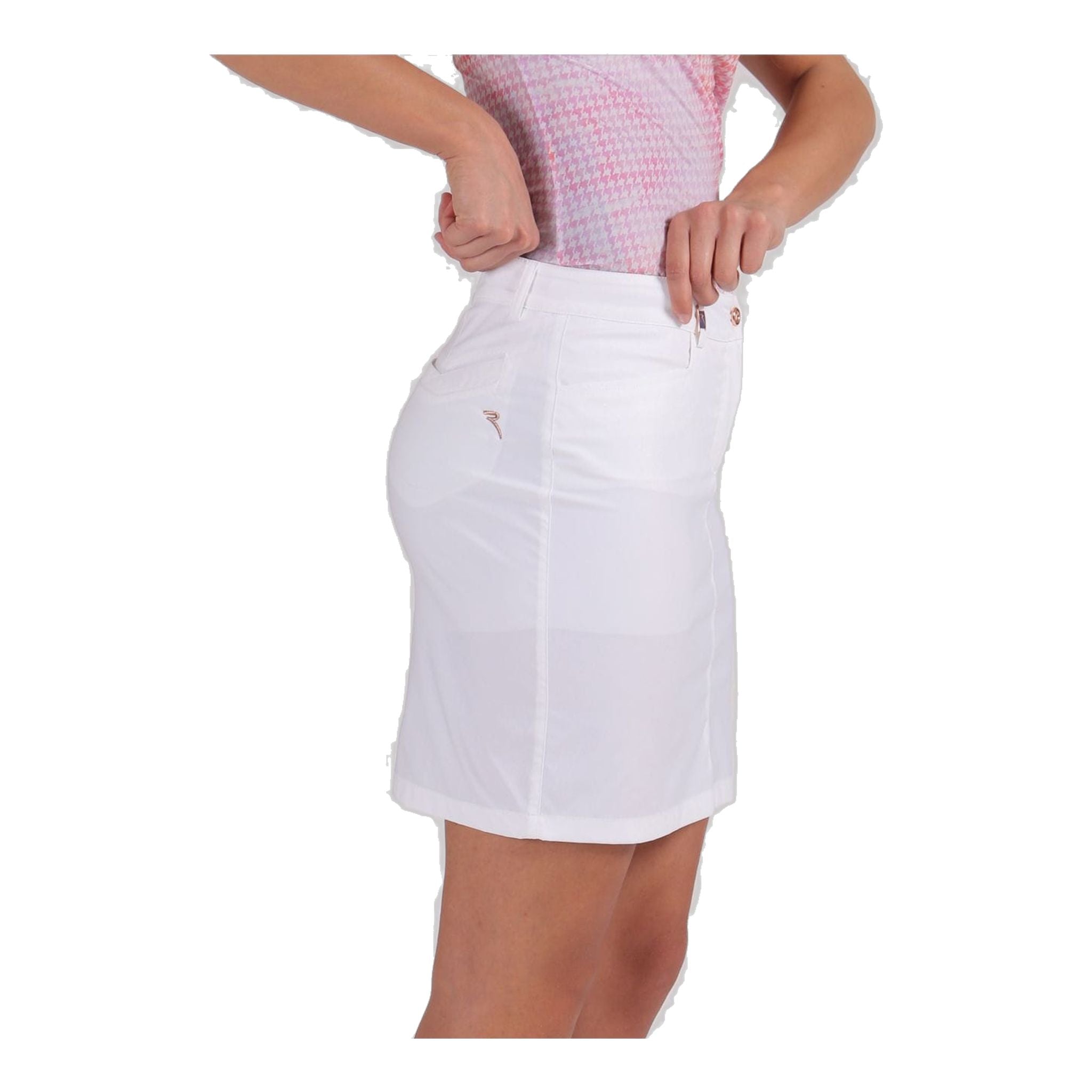 Jupe-short Chervo Jeddah W blanche pour femme