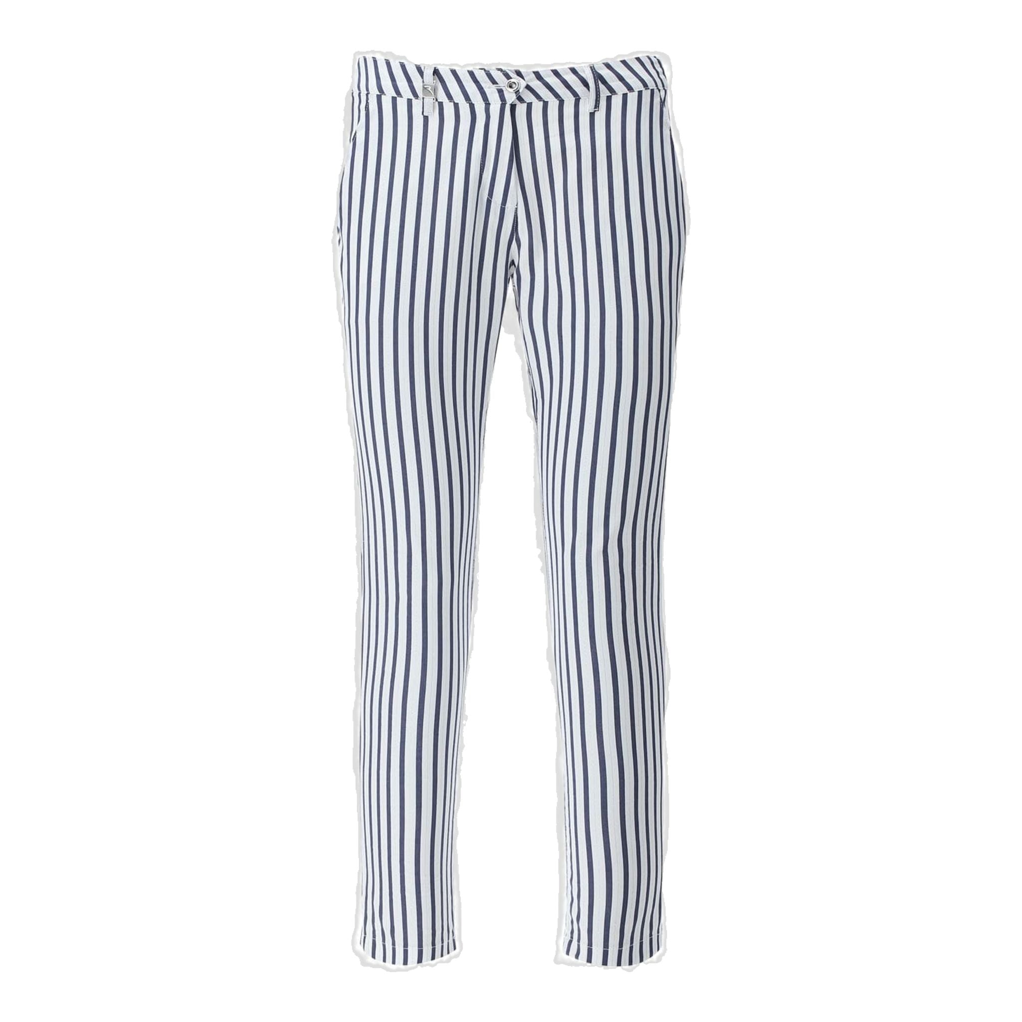 Pantalon Chervo Si W Blanc/Bleu Femme