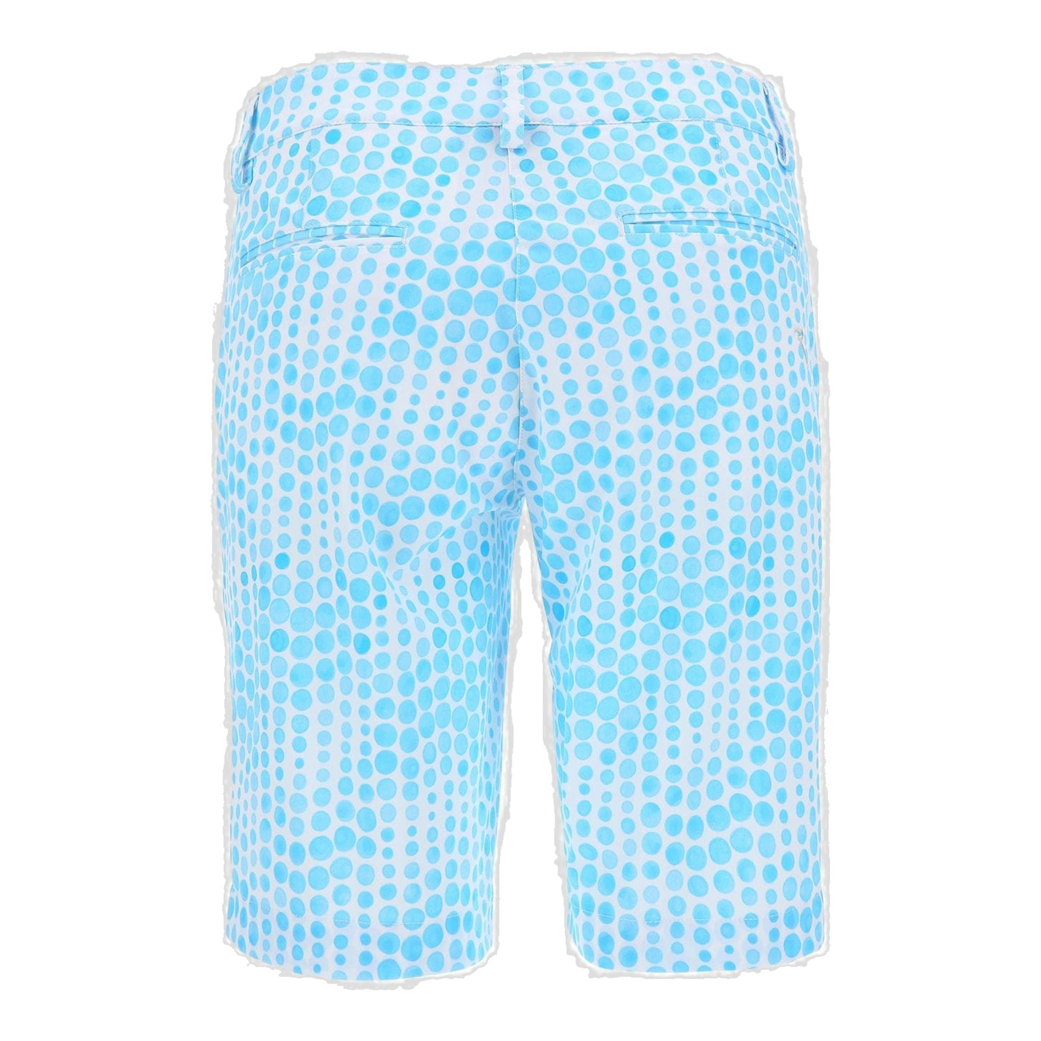 Bermuda Chervo W Giuggiola bleu clair à pois pour femme