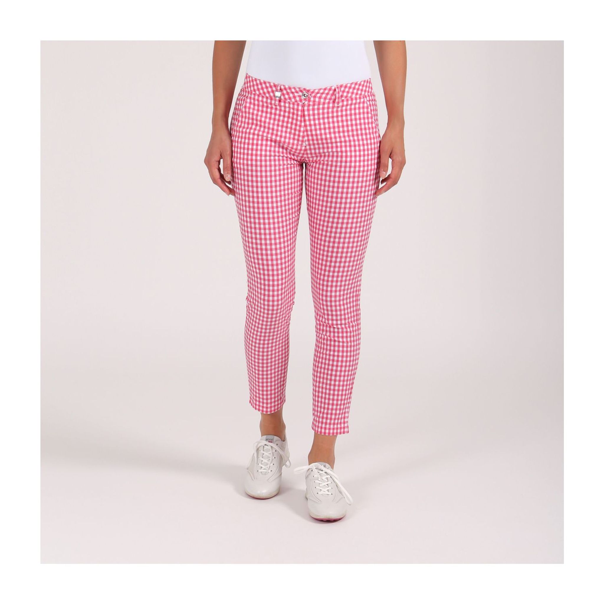 Pantalon Chervo Si W Berry/Blanc Femme