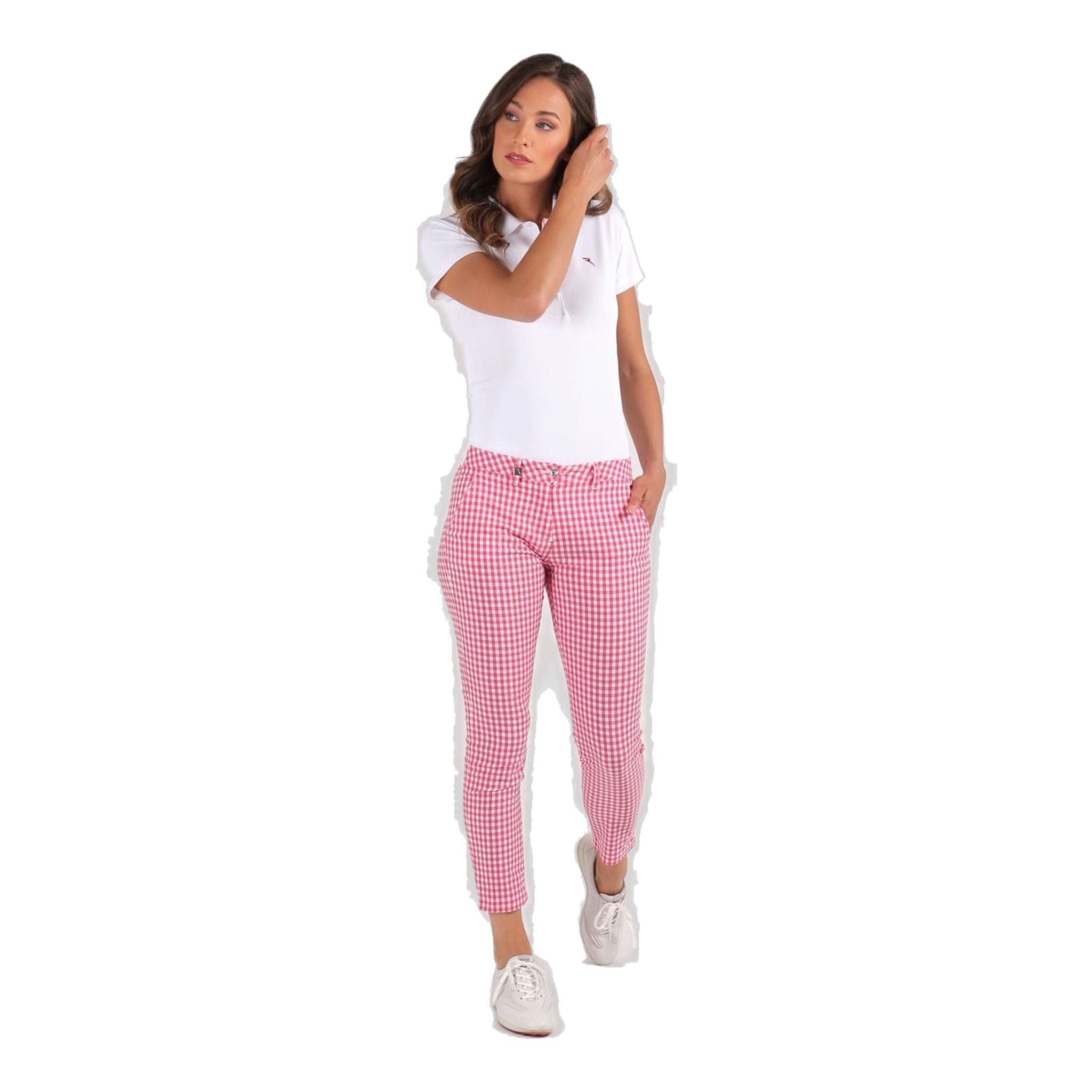 Chervo Hose Si W Berry/Blanc Femme