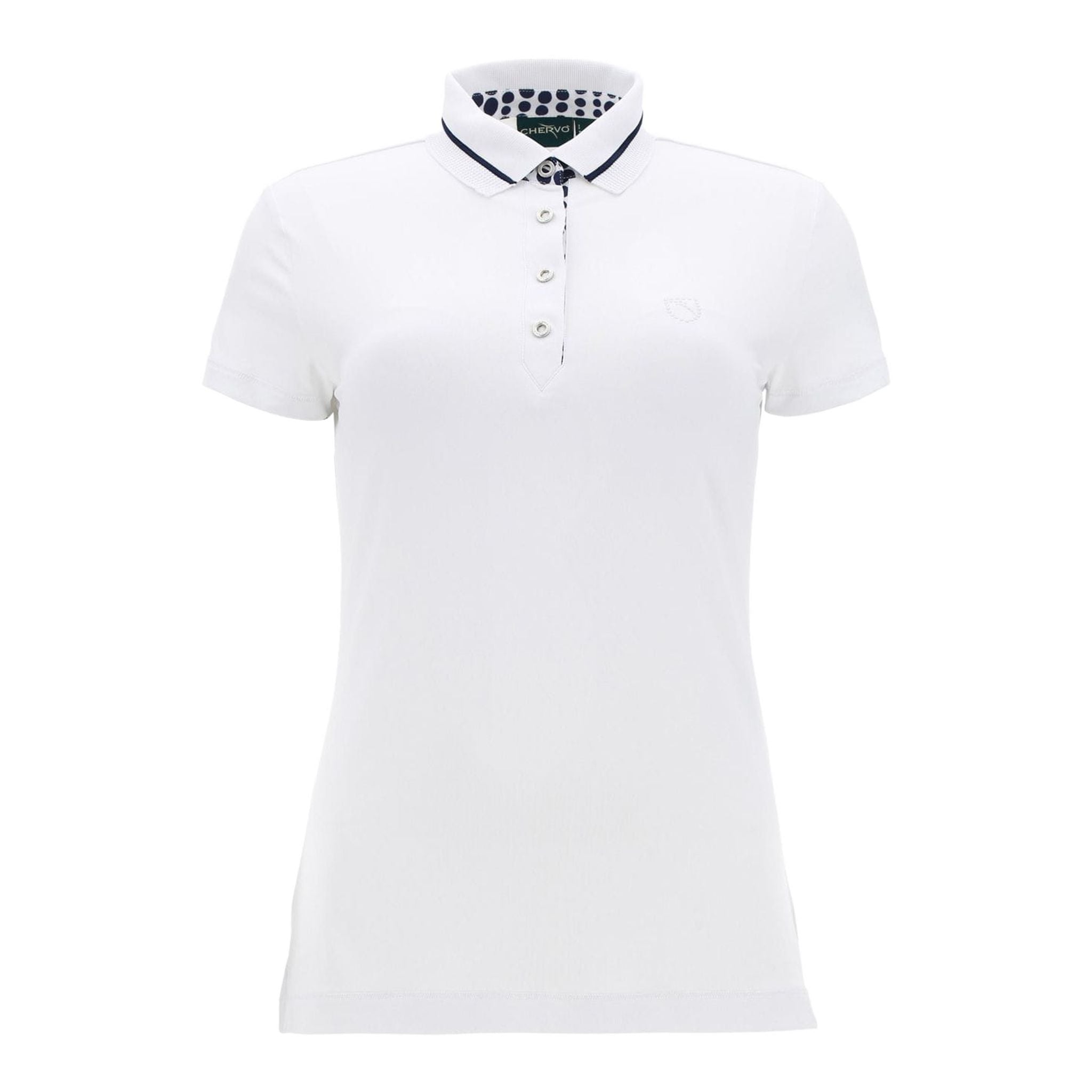 Polo Chervo W Aracela SS Blanc Femme