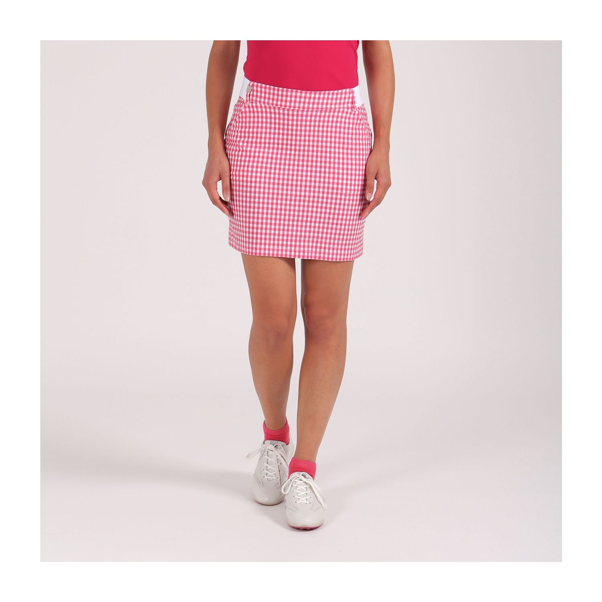 Jupe Chervo Joba W Berry/Blanc Femme