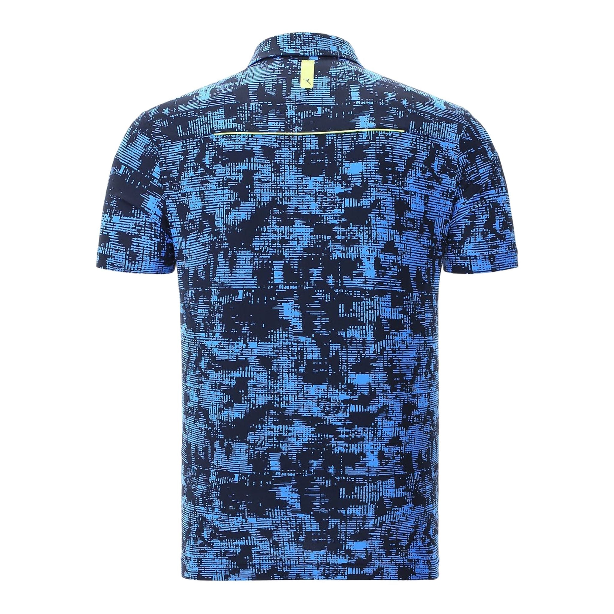 Chervo Polo Astratta Blau Herren