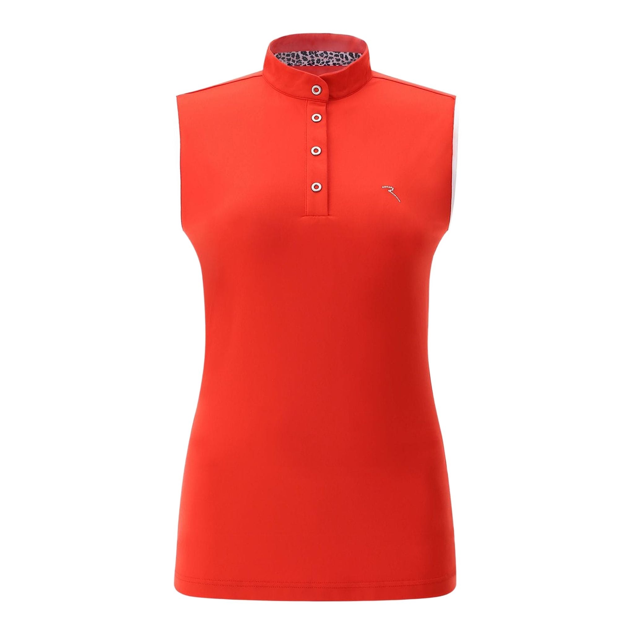 Polo Chervo W Aniello SL rouge (motif col) Femme