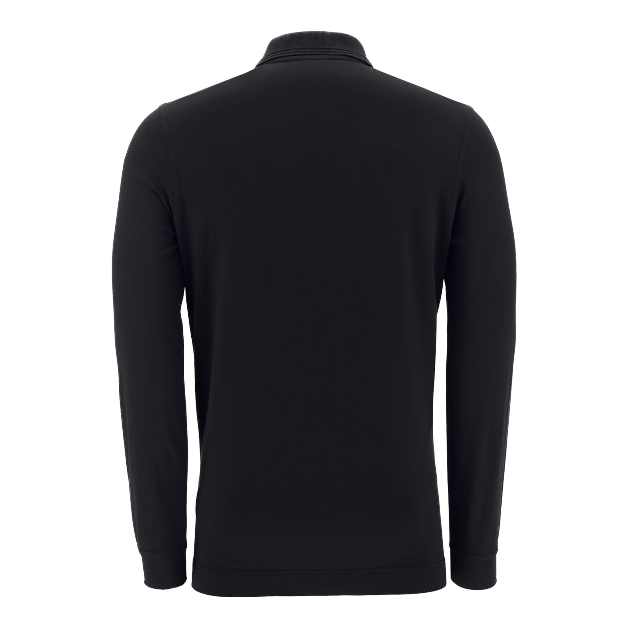 Chervo Polo Areala Manches Longues Noir Homme
