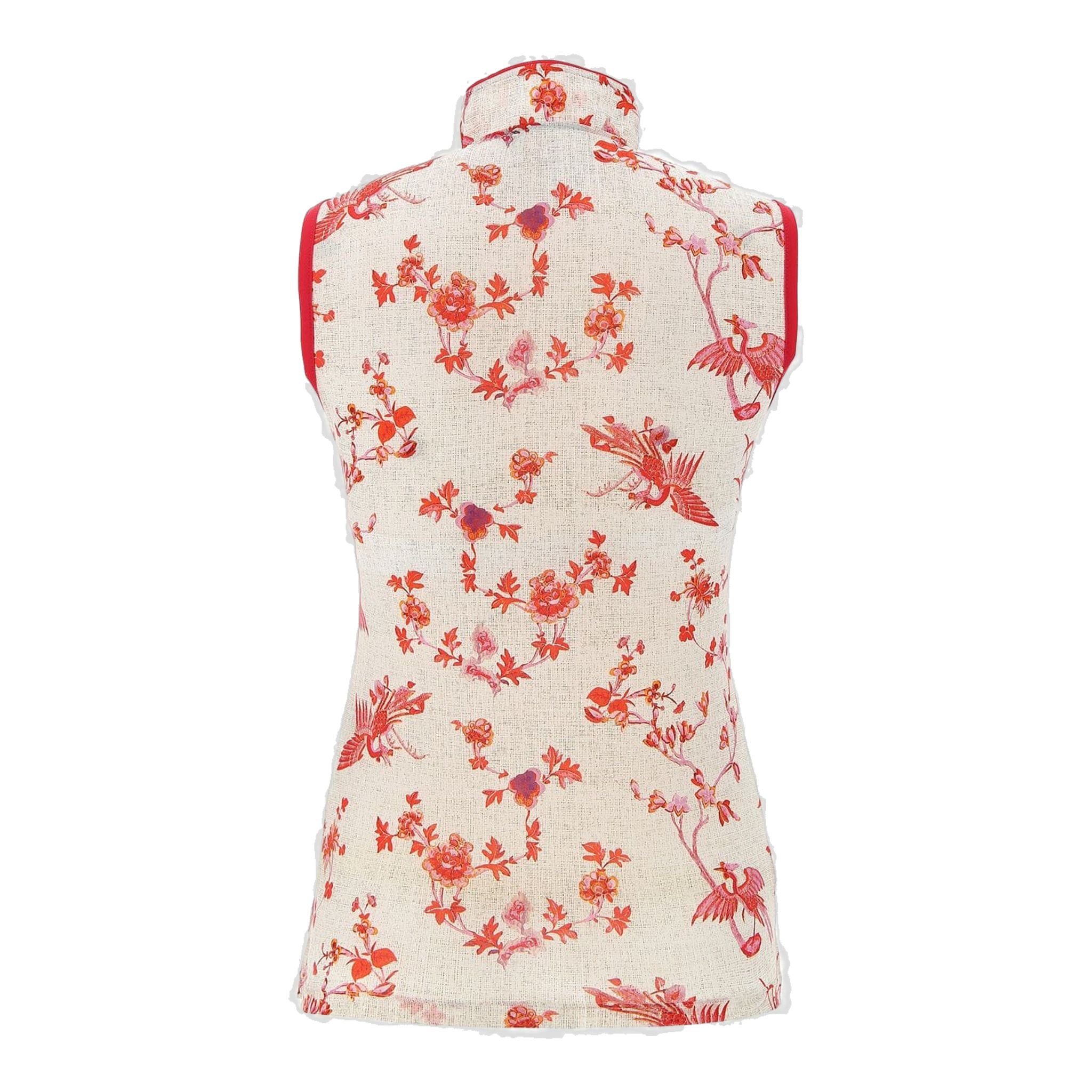 Polo Chervo W Annaoxa SL rouge à motifs pour femme