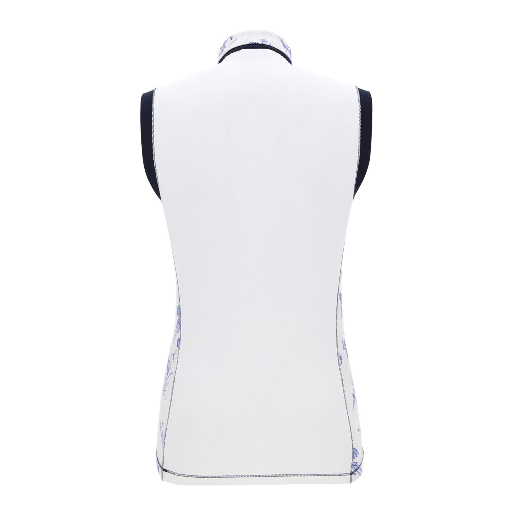 Polo Chervo W Alaavio SL blanc/bleu à motifs pour femme