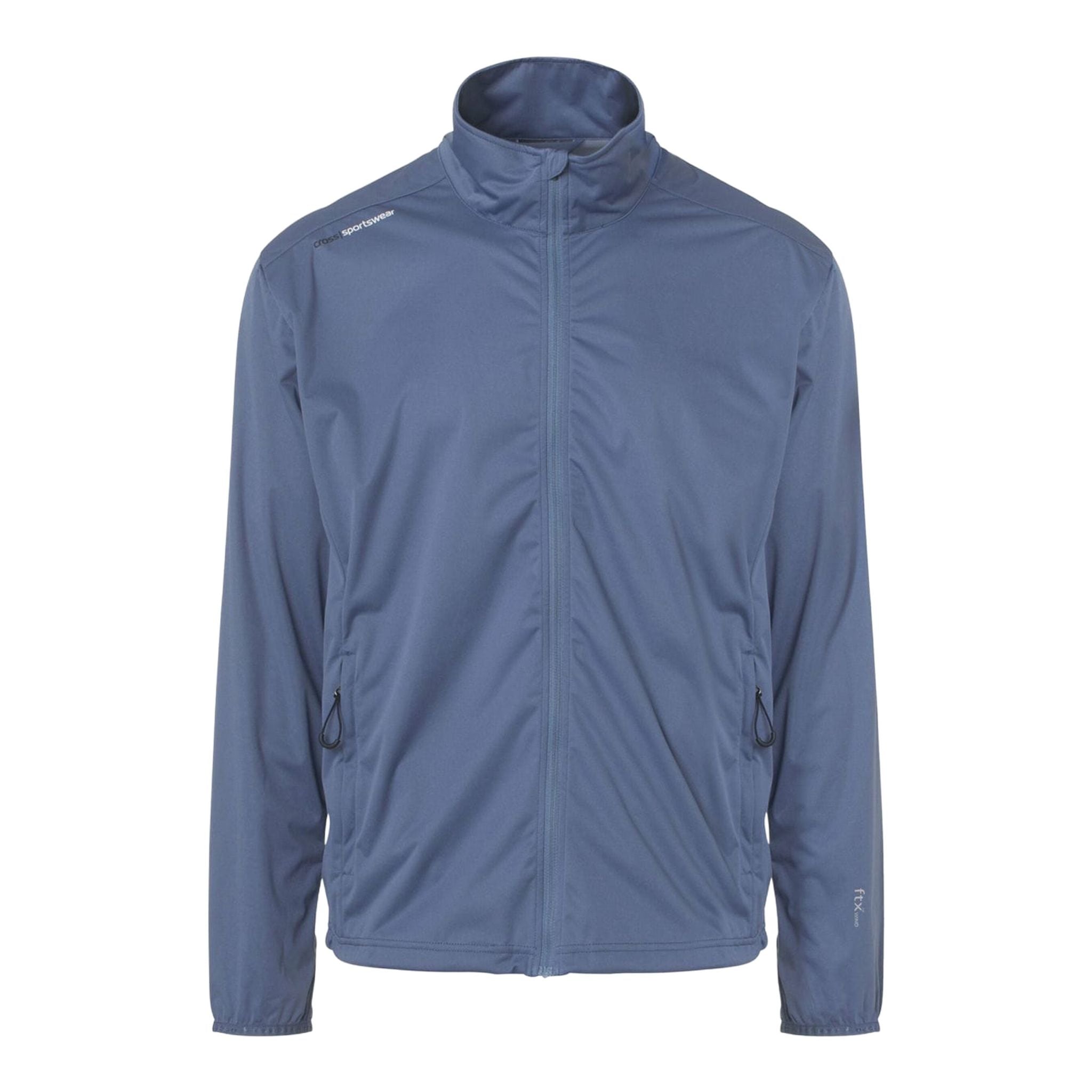 Veste coupe-vent Cross Sportswear bleue Bijou pour homme