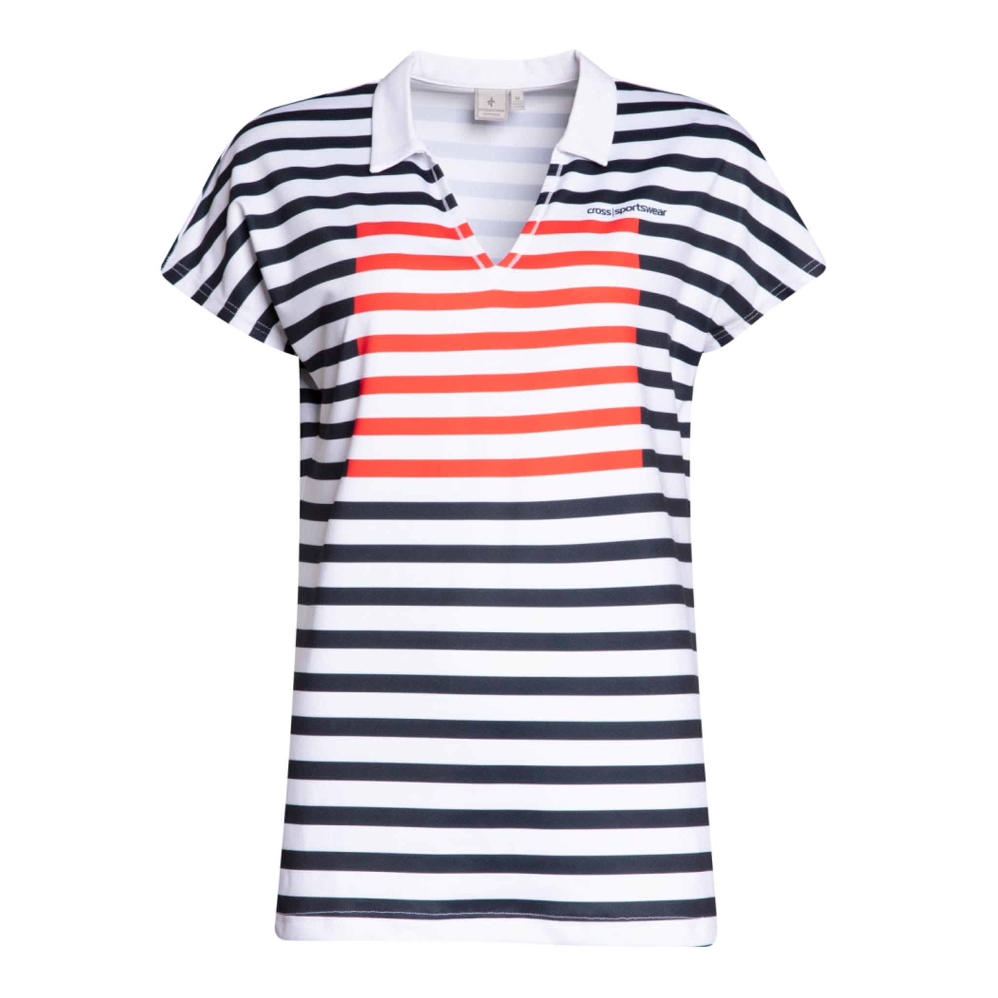 Polo Cross Sportswear W Hidden Blanc Femme
