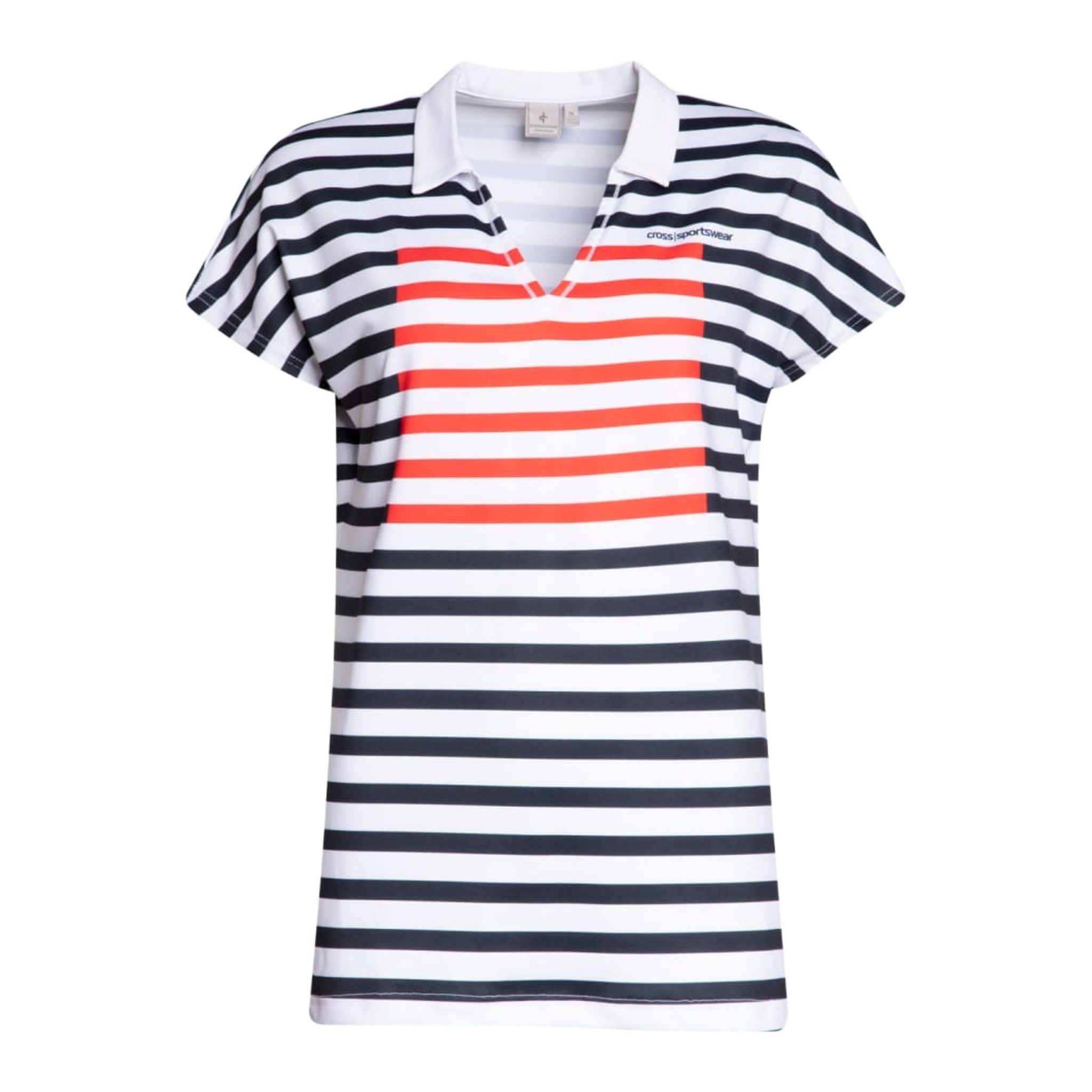 Polo Cross Sportswear W Hidden blanc pour femme