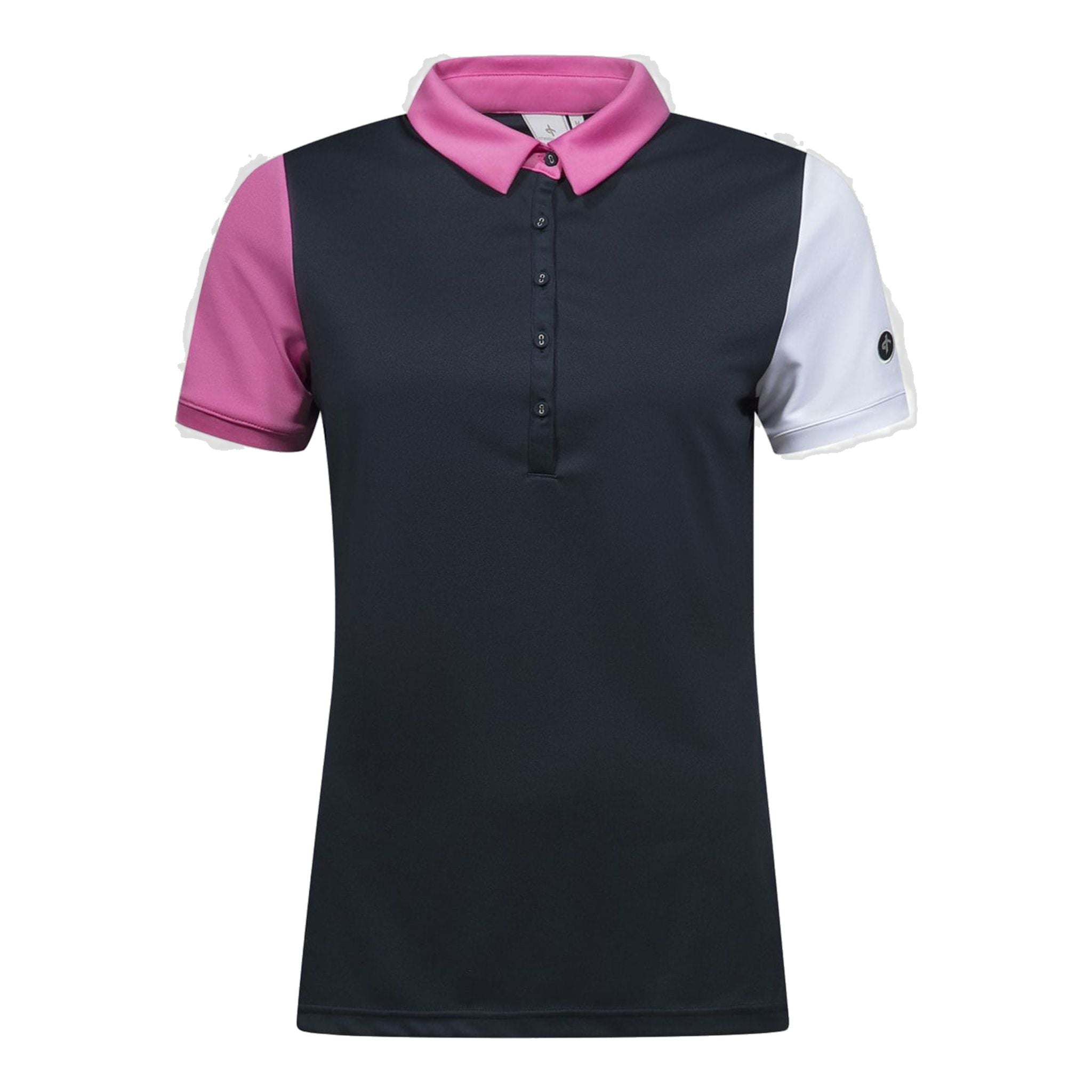Polo Cross Sportswear W Sally SS bleu marine pour femme