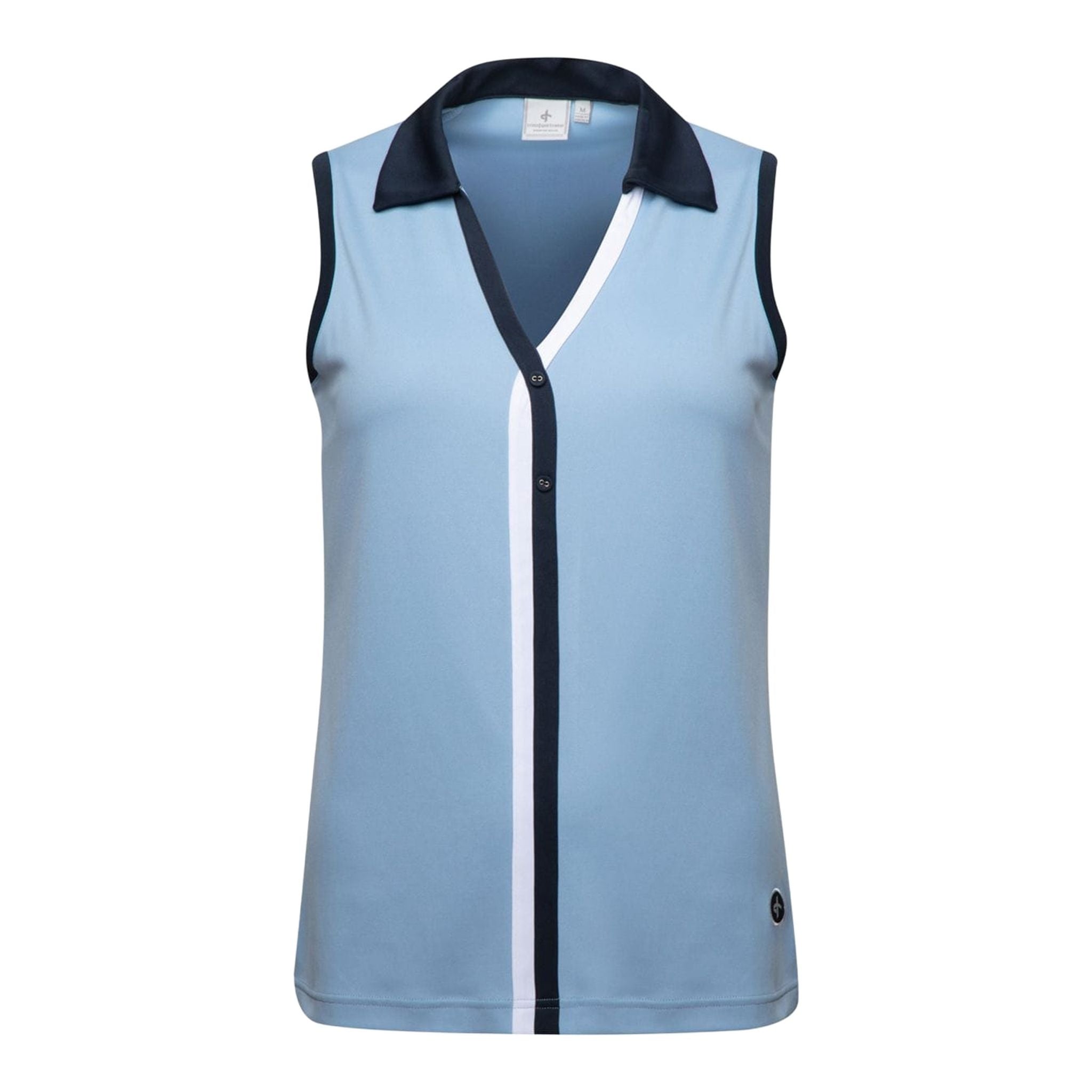 Polo Cross Sportswear W Braided SL Forever Blue Femme