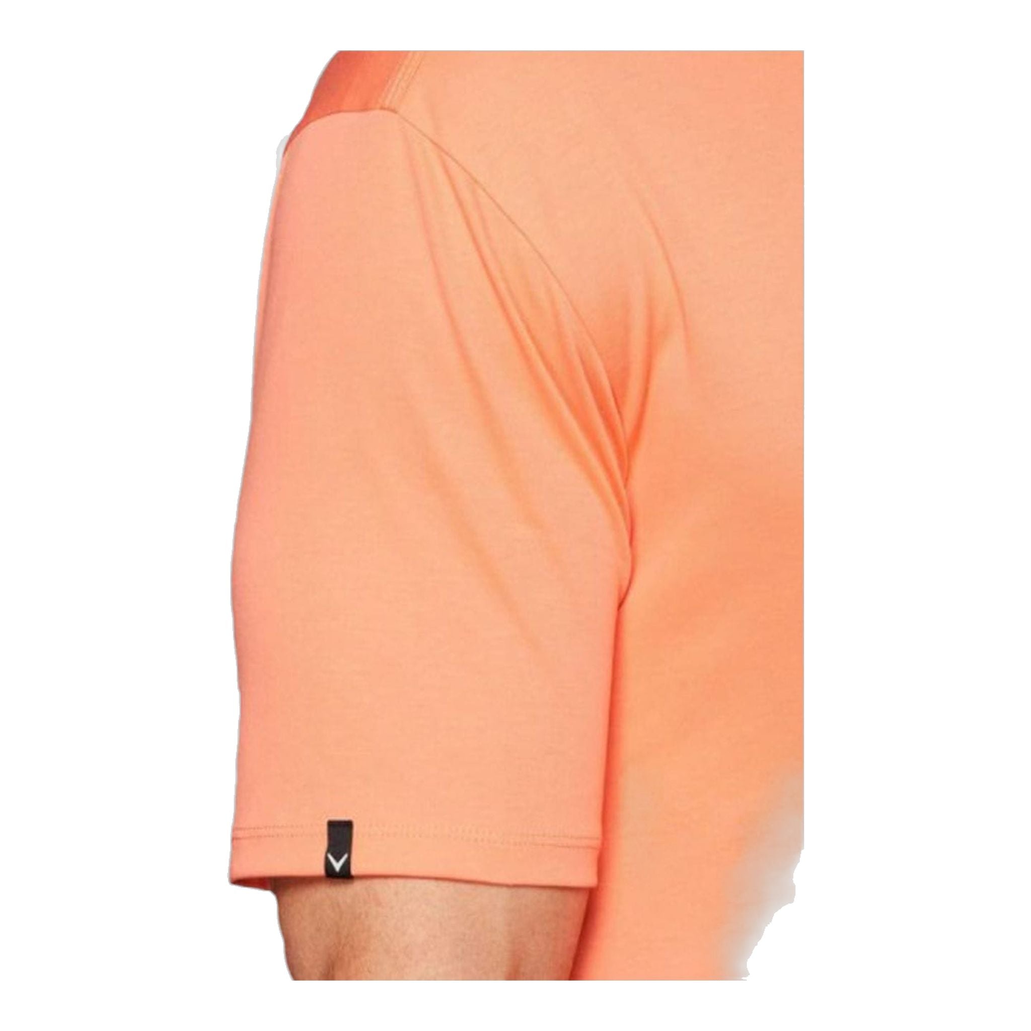 Polo Callaway en coton uni saumon frais pour homme