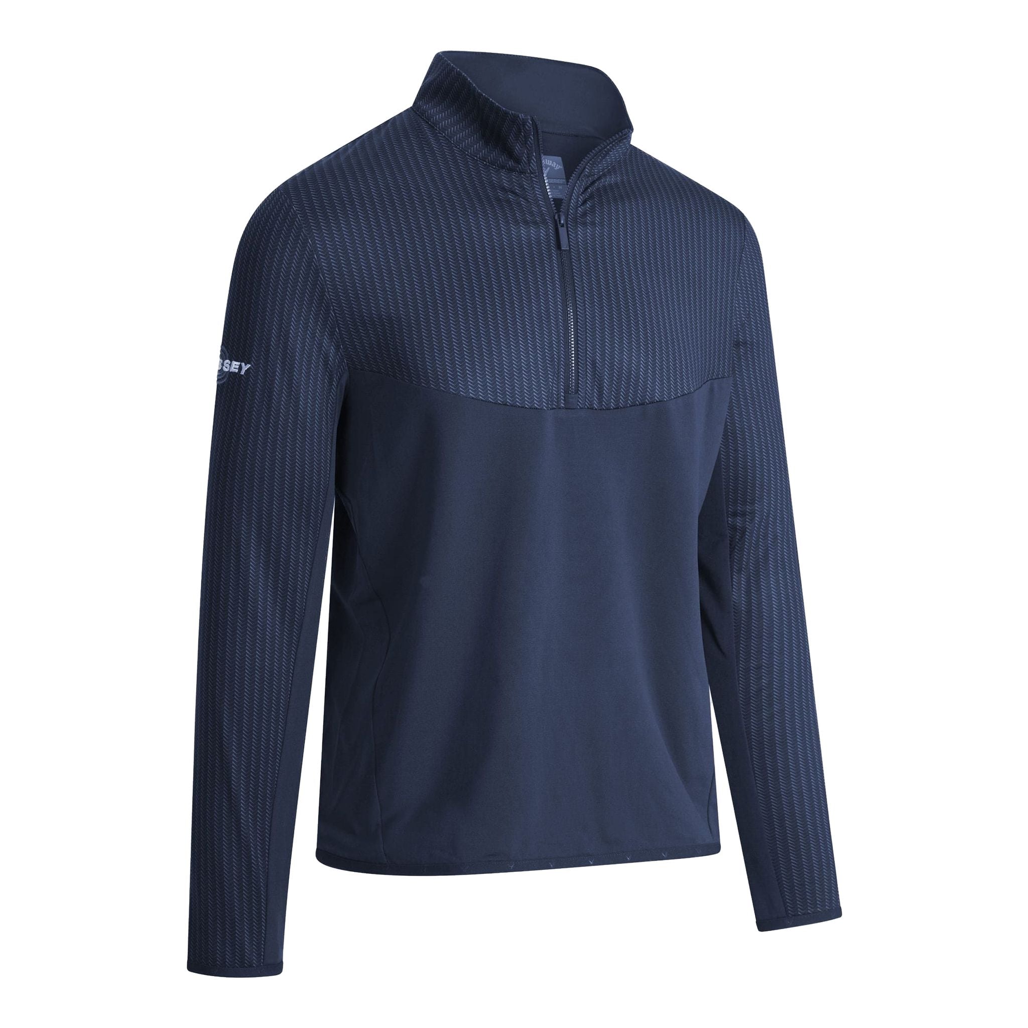 Callaway Emea Odyssey Fleece 1/4 Zip Golf Pullover Peacoat Herren