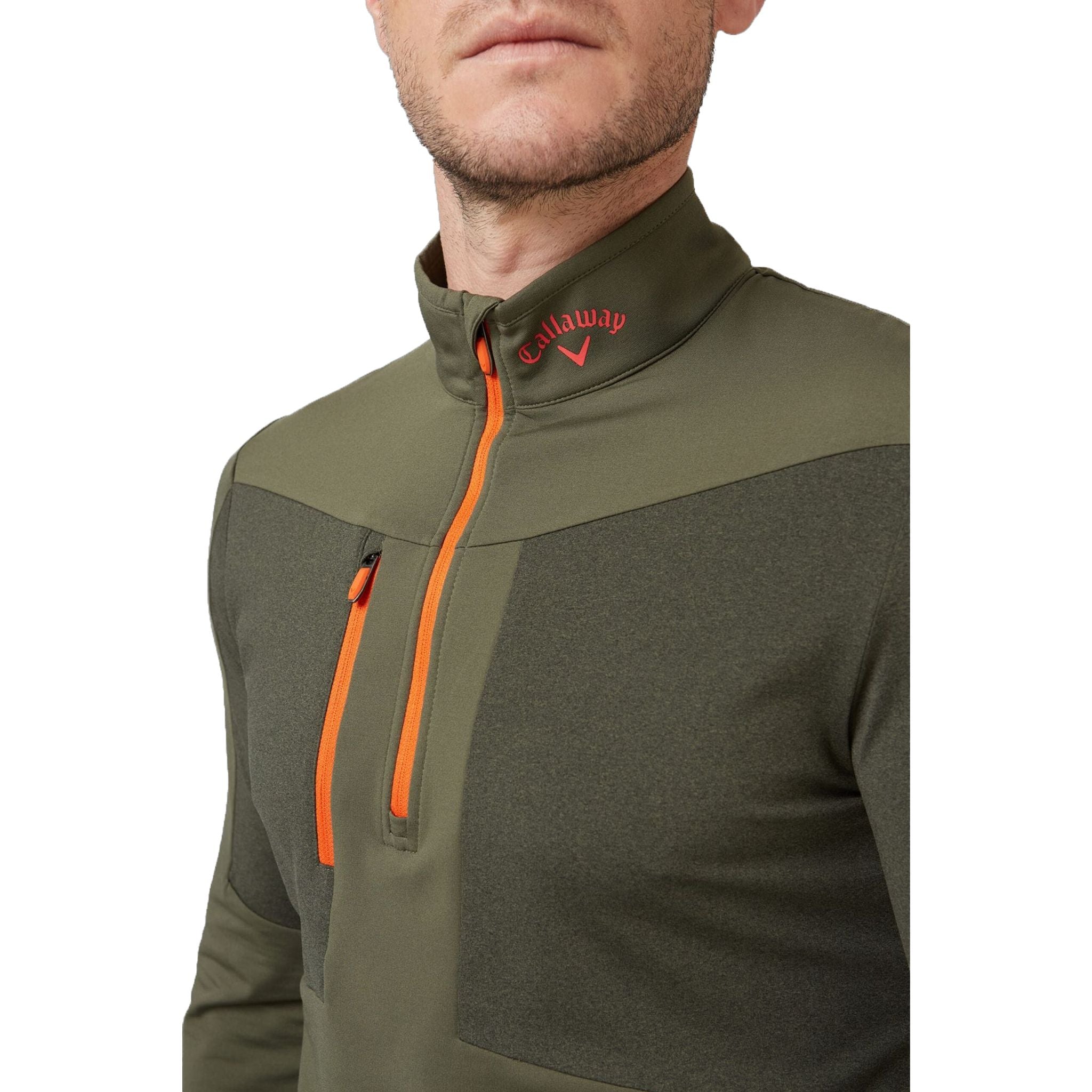 Callaway Emea Aquapel Golf Pull Noir, Lichen, Tigerlil Homme