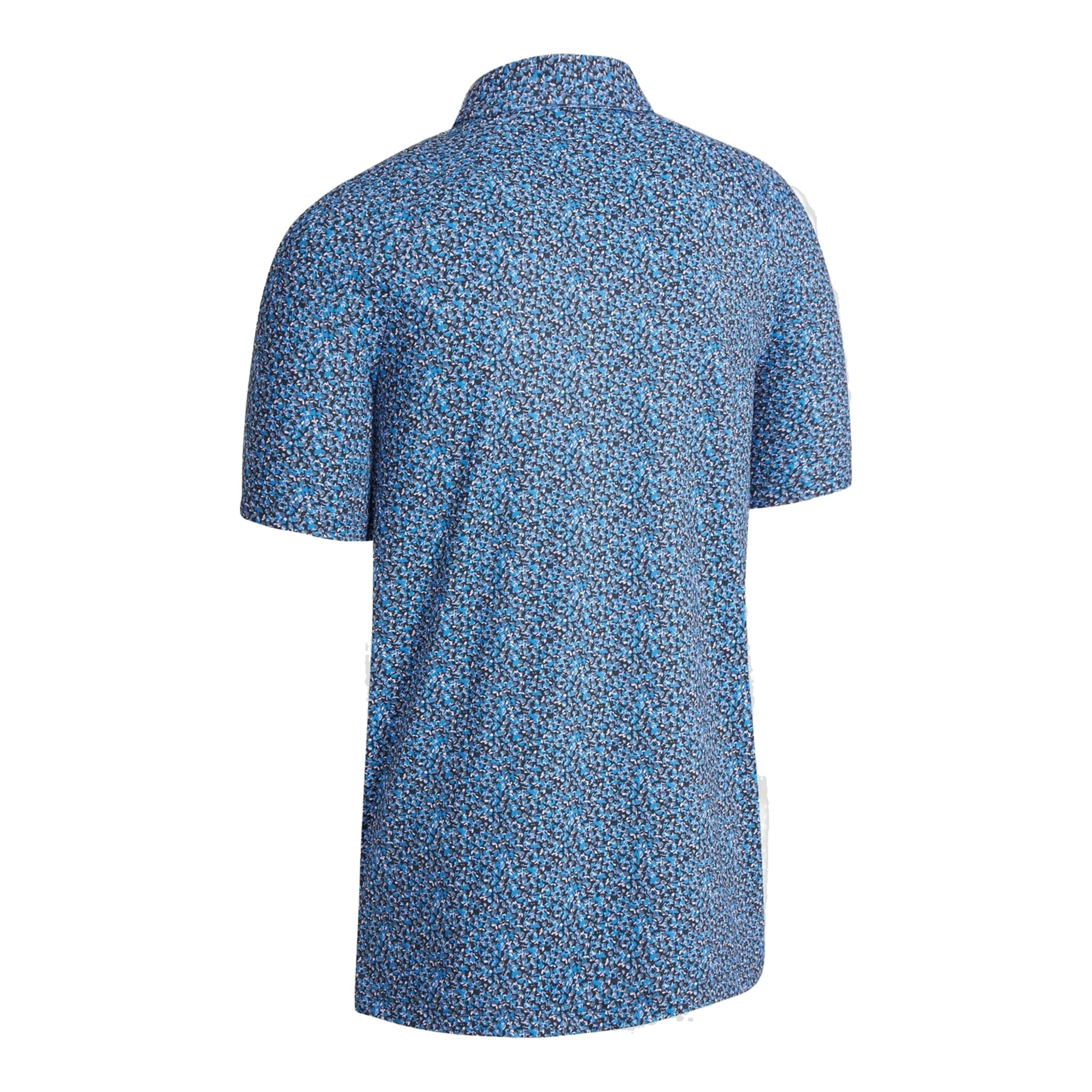 Polo Callaway M All Over Mini SS à motif floral caviar pour homme