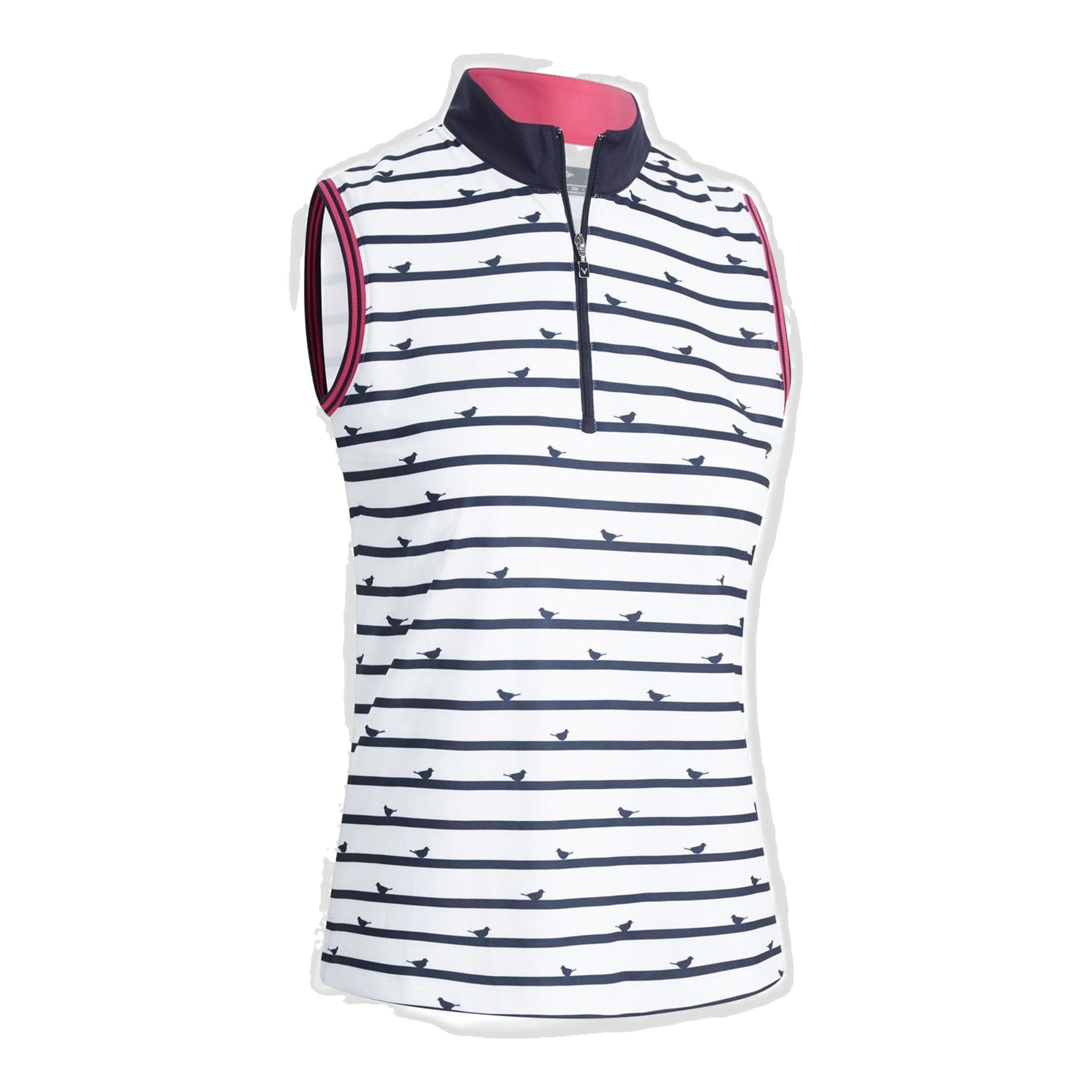 Polo Callaway W Birdie Stripe SL pour femme