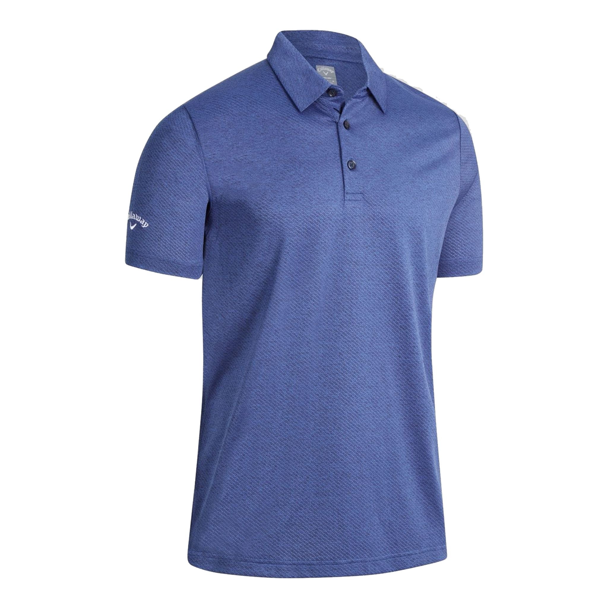 Polo Callaway M Heathered Jacquard SS Peacoat Homme