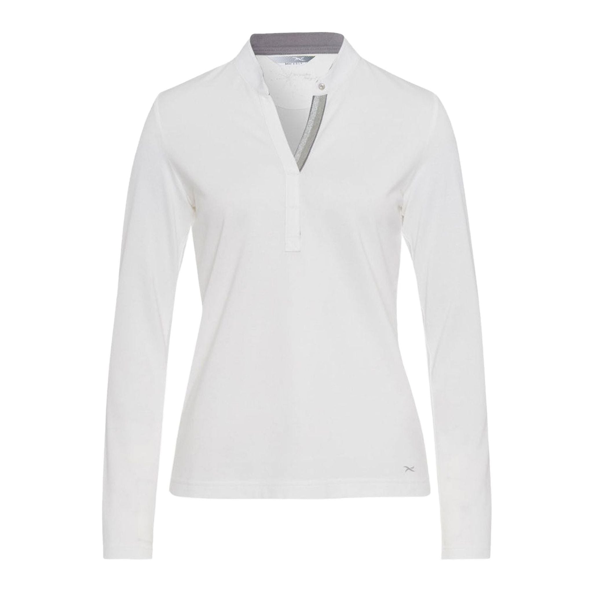 Brax W Tea Livia LS Polo Snow Femme
