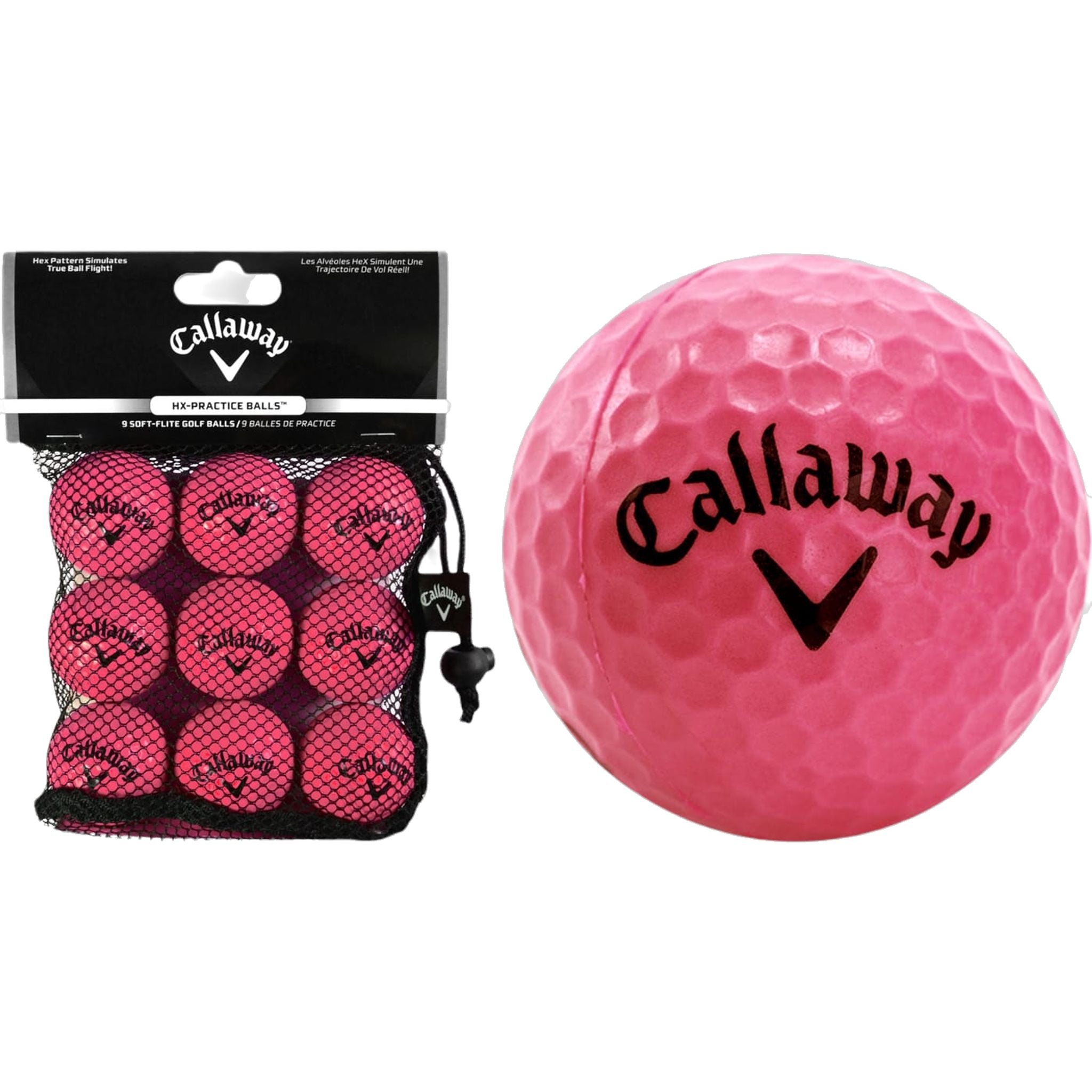 Balles Callaway Soft Flight - Balles d'entraînement