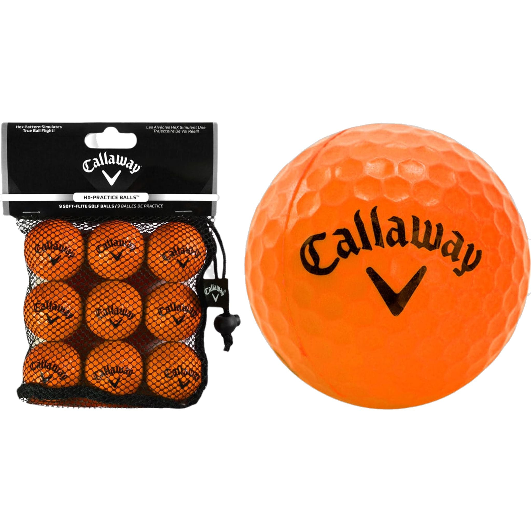Balles Callaway Soft Flight - Balles d'entraînement