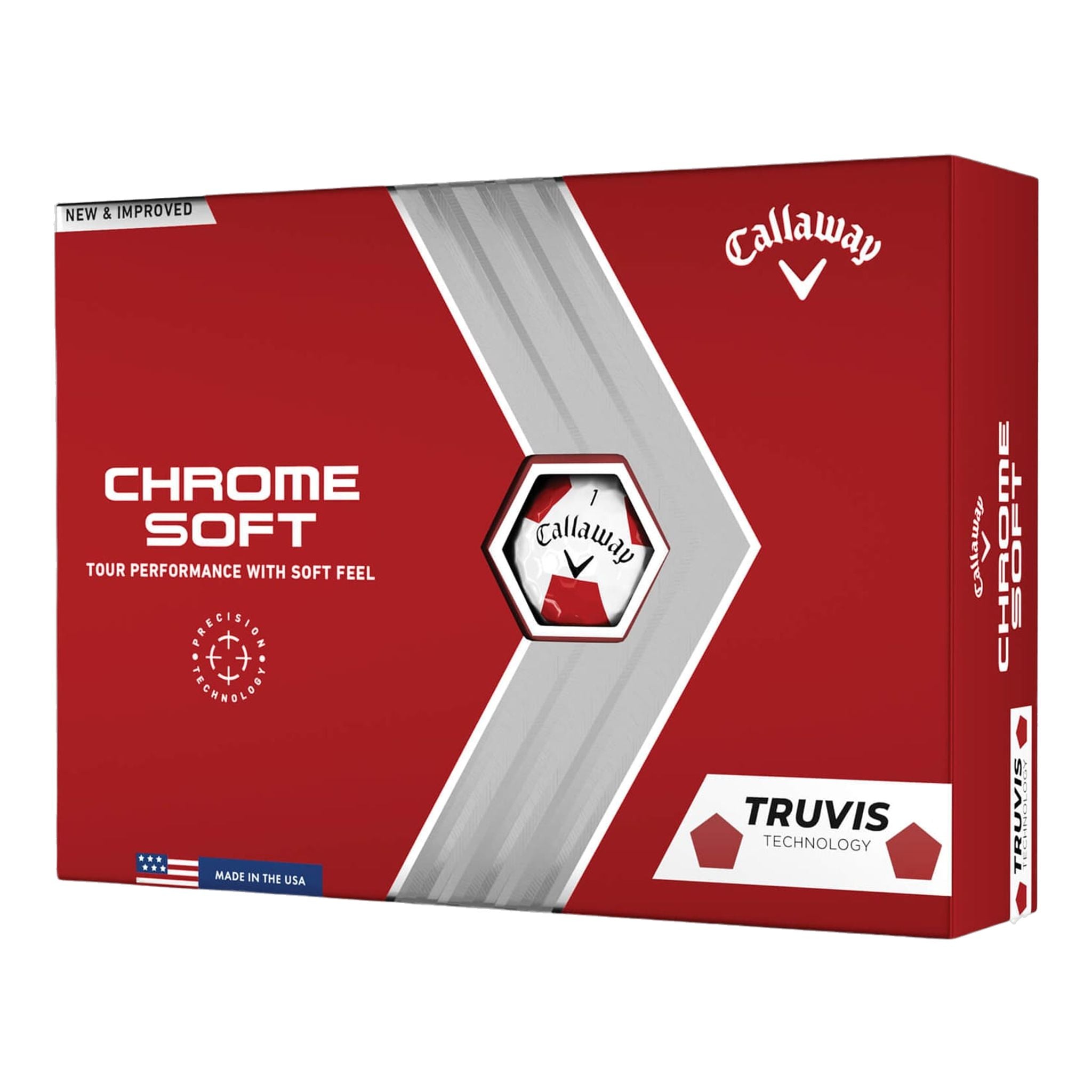 Callaway Chrome Soft (22) Truvis Jaune