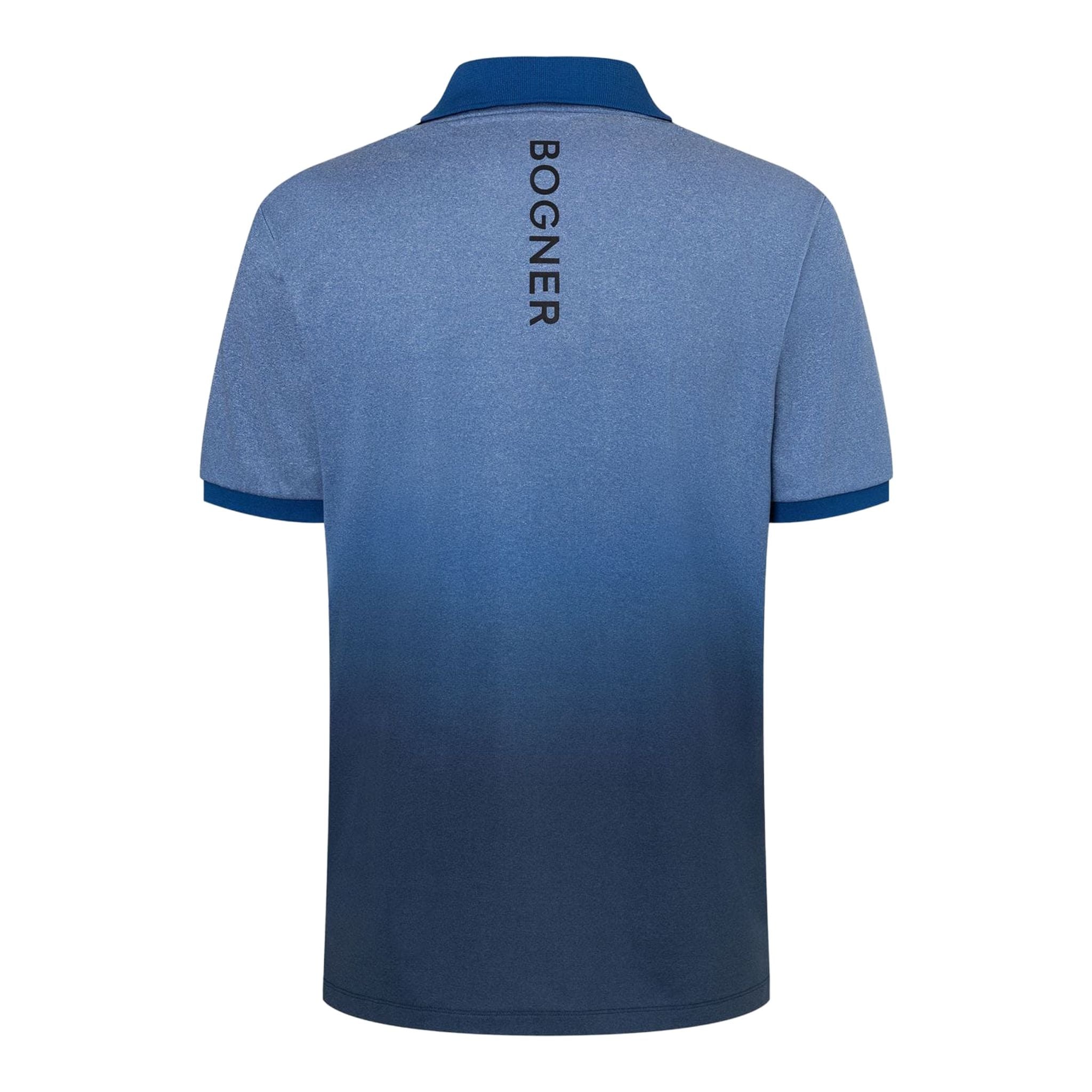 Polo Bogner M Loric bleu sport homme