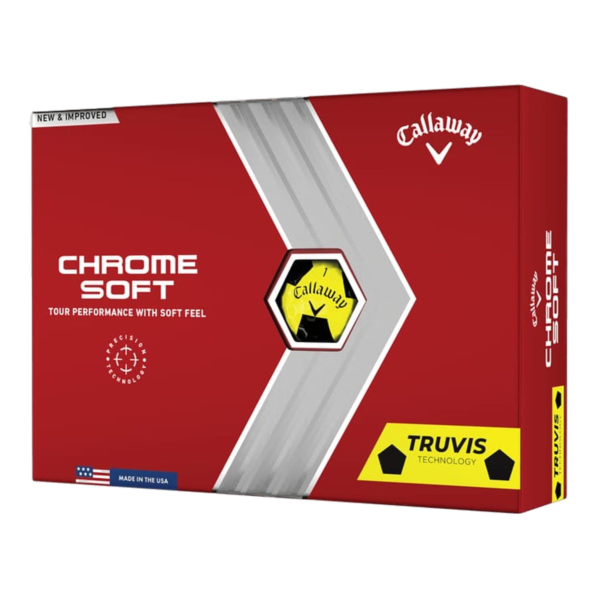 Callaway Chrome Soft (22) Truvis Jaune