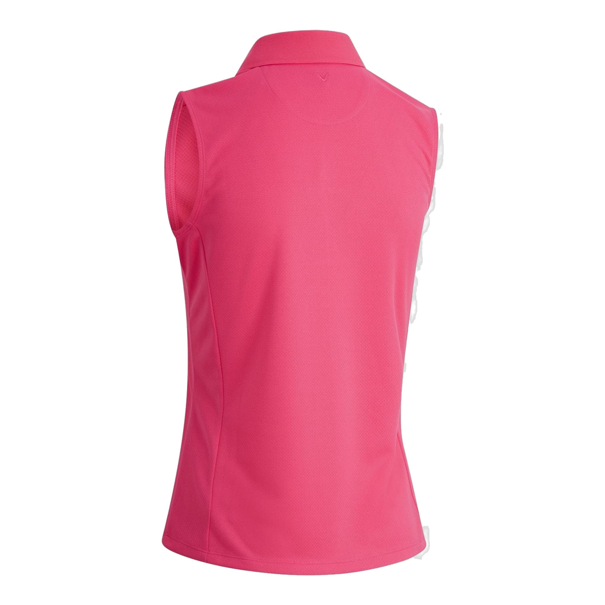 Polo Callaway W Knit SL couleur sorbet framboise pour femme
