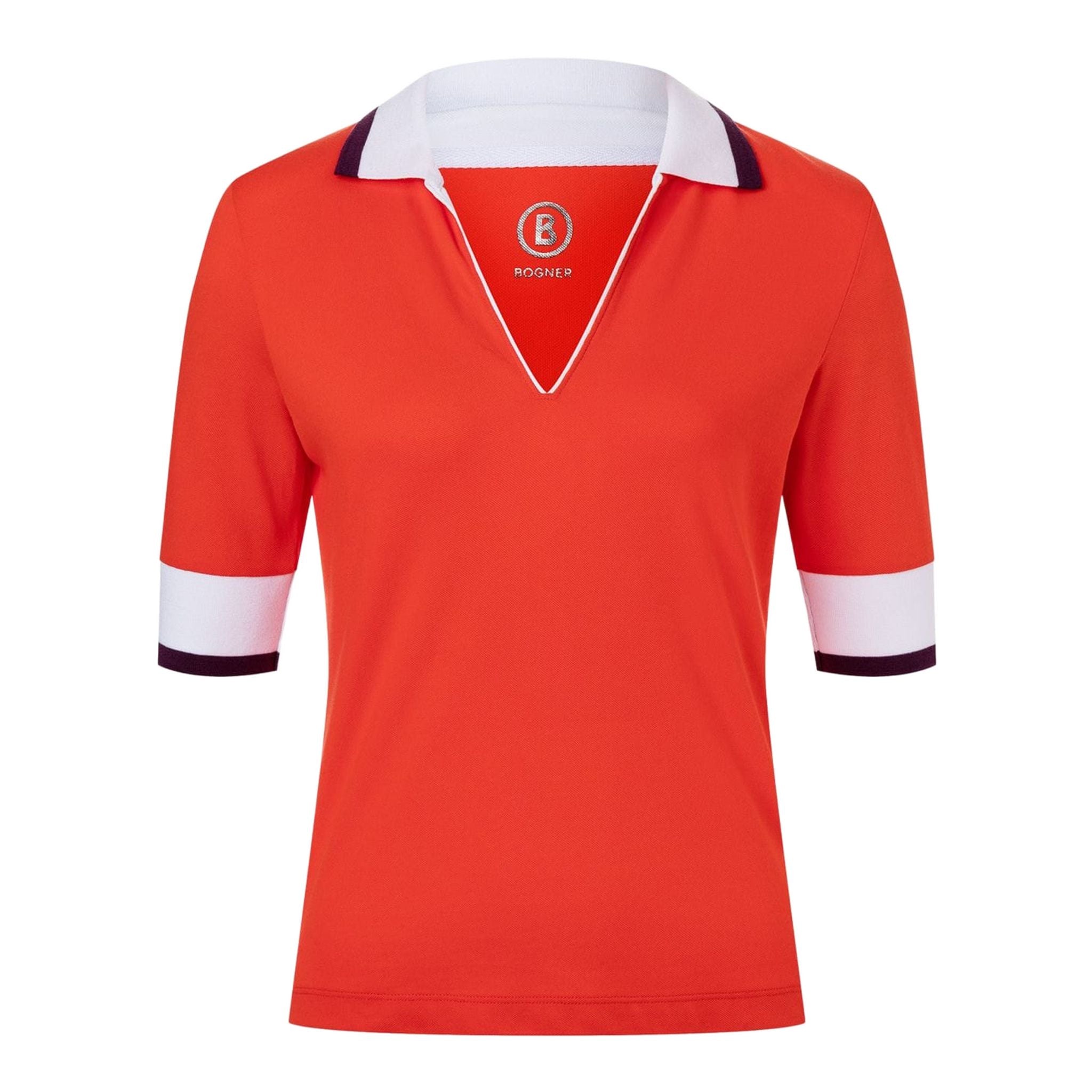 Bogner W Agata Polo Ferrari Rouge Femme