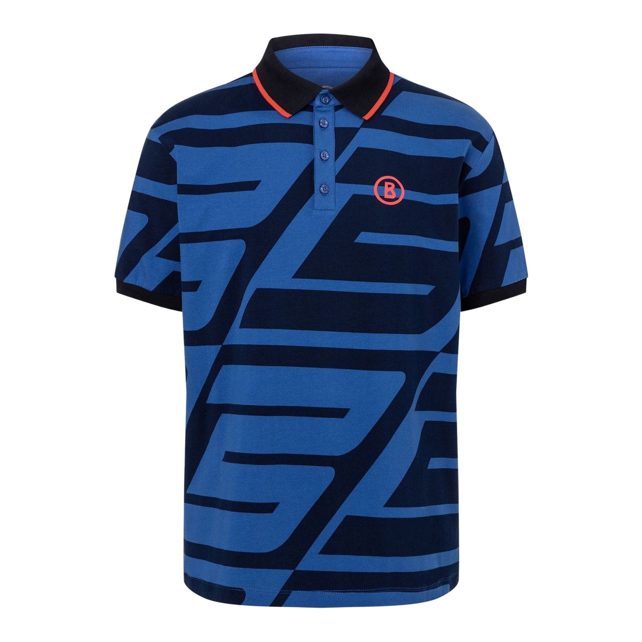 Polo Bogner M Nuris bleu marine pour homme