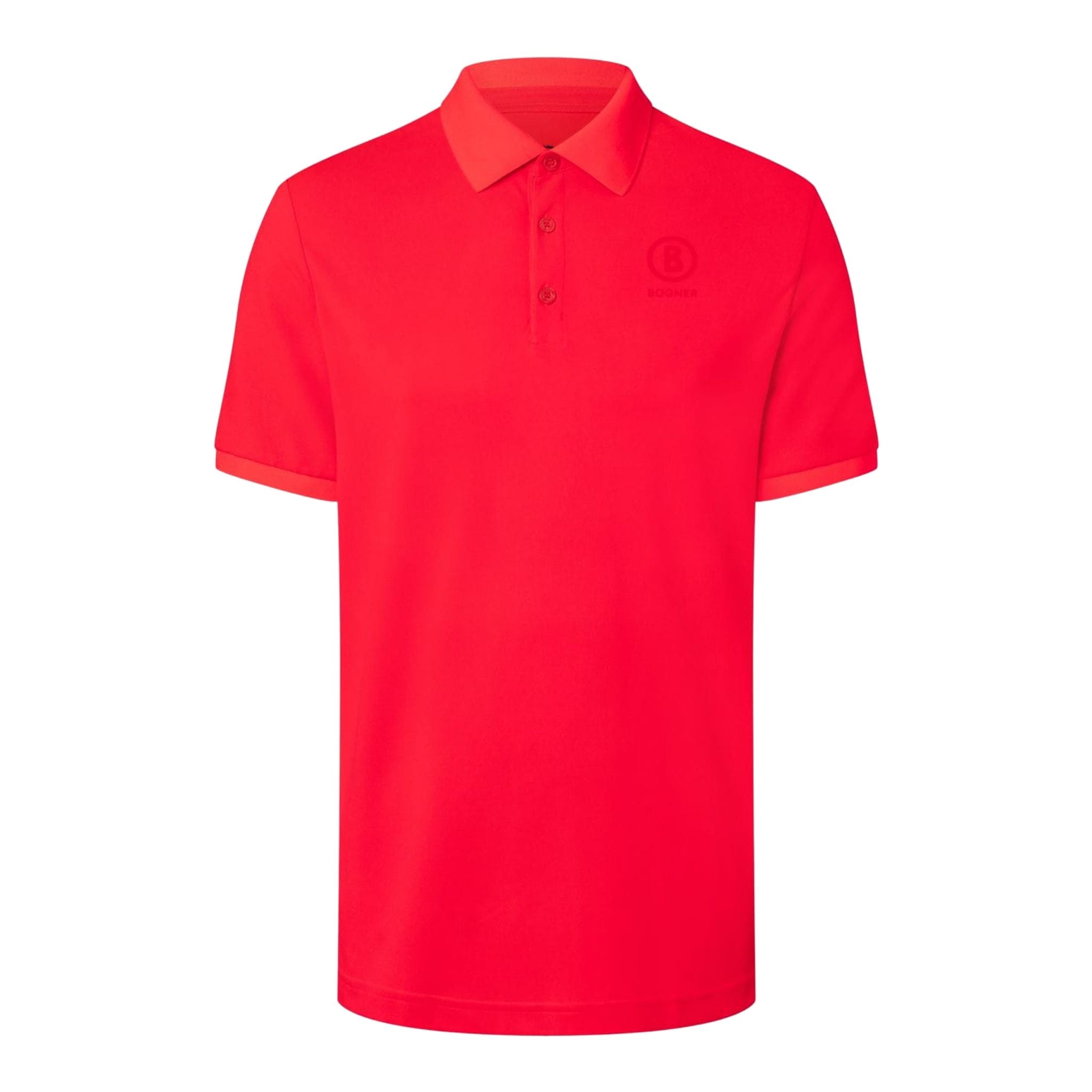 Bogner Polo Daniel rouge fluo homme